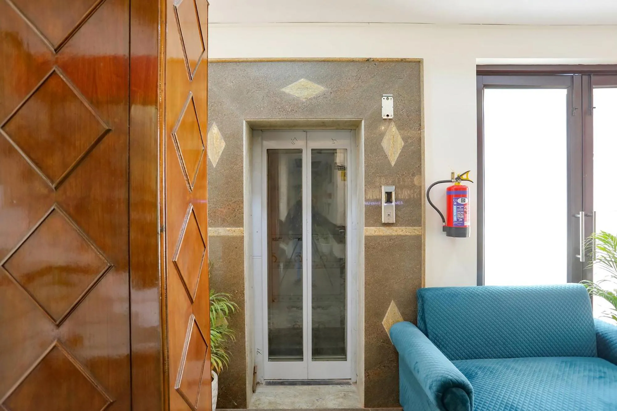 elevator in FabHotel The Indian