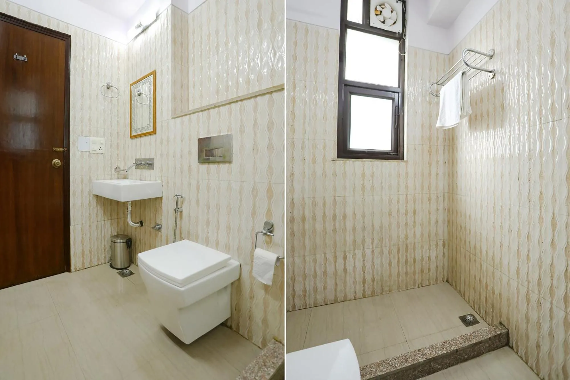 Bathroom in FabHotel The Indian