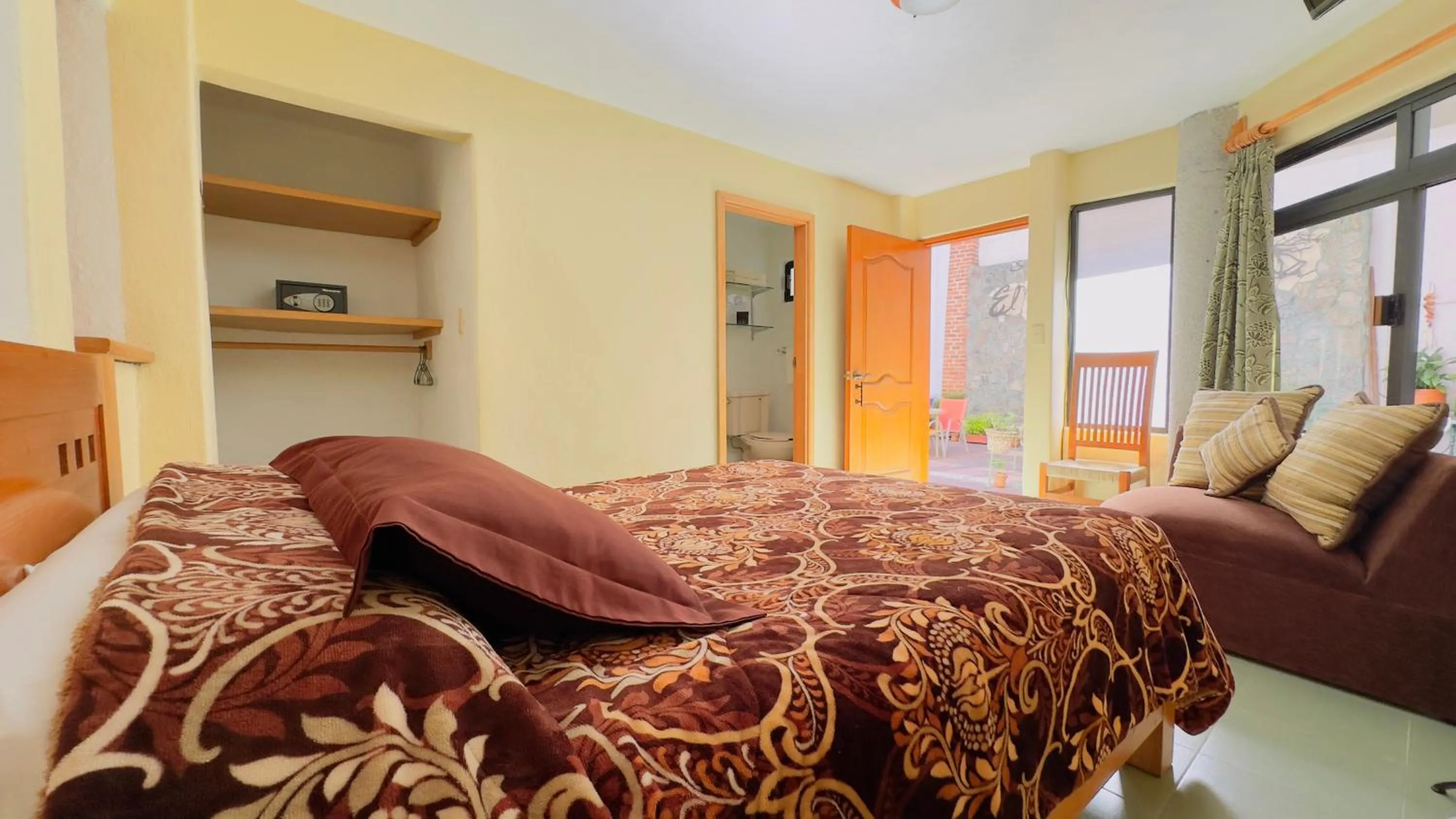 Bed in Posada El Campanario