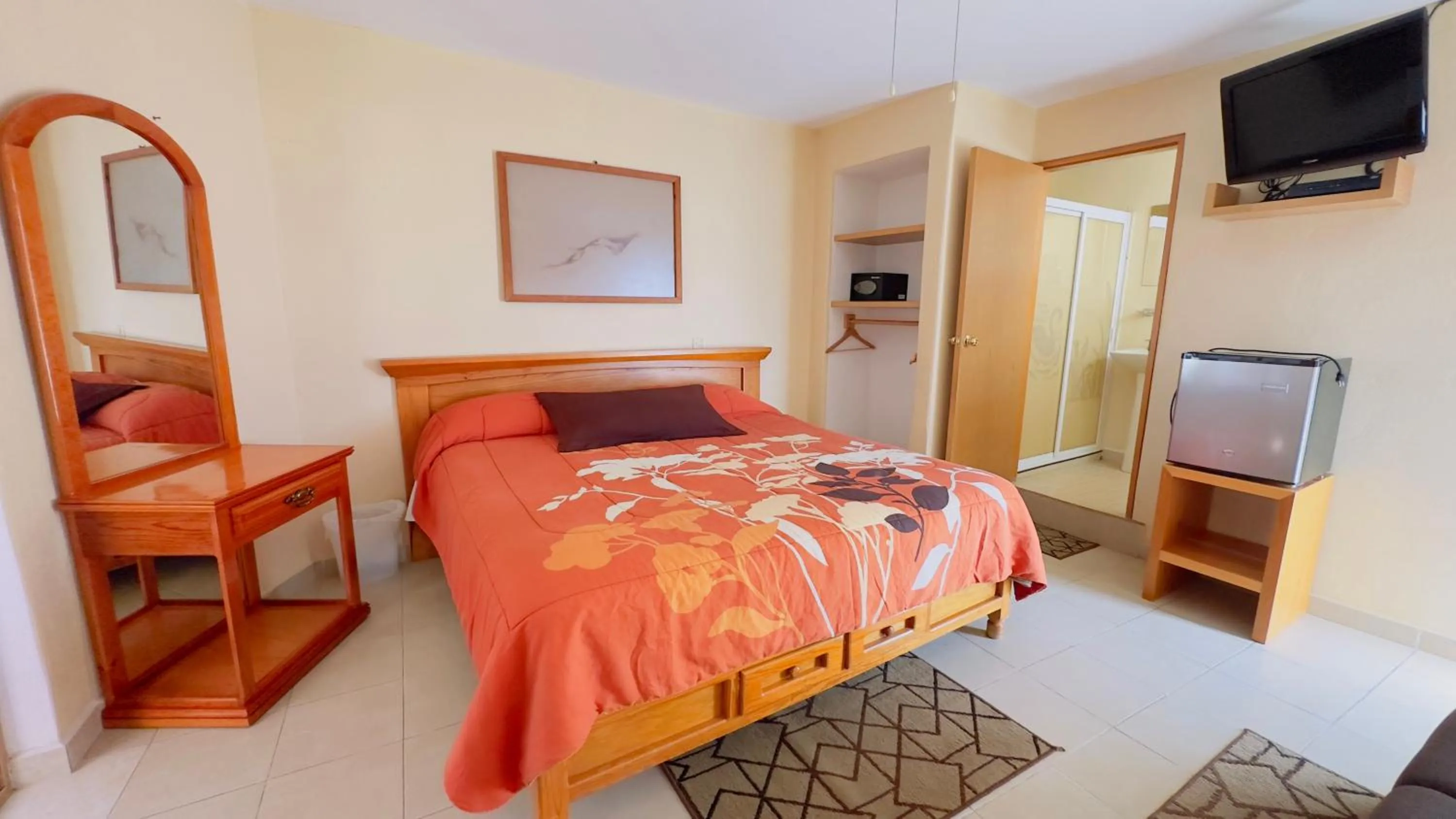 TV and multimedia, Bed in Posada El Campanario