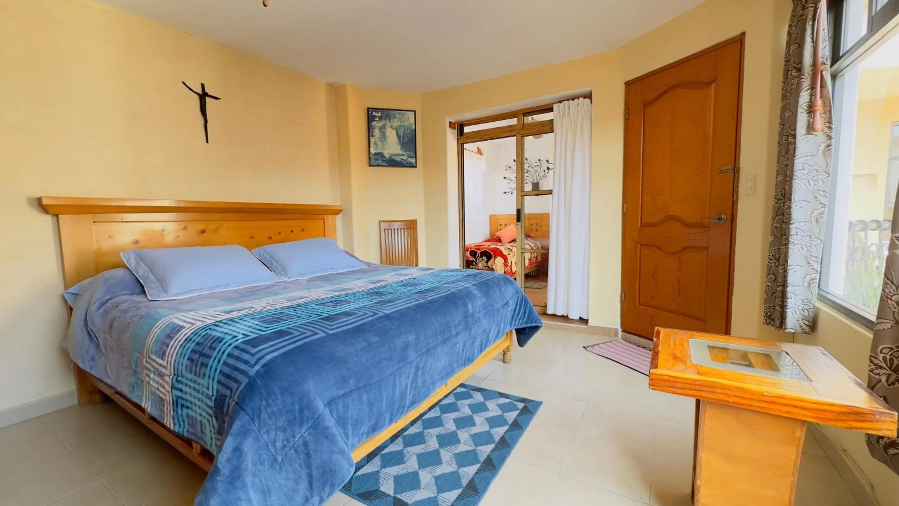 Bed in Posada El Campanario