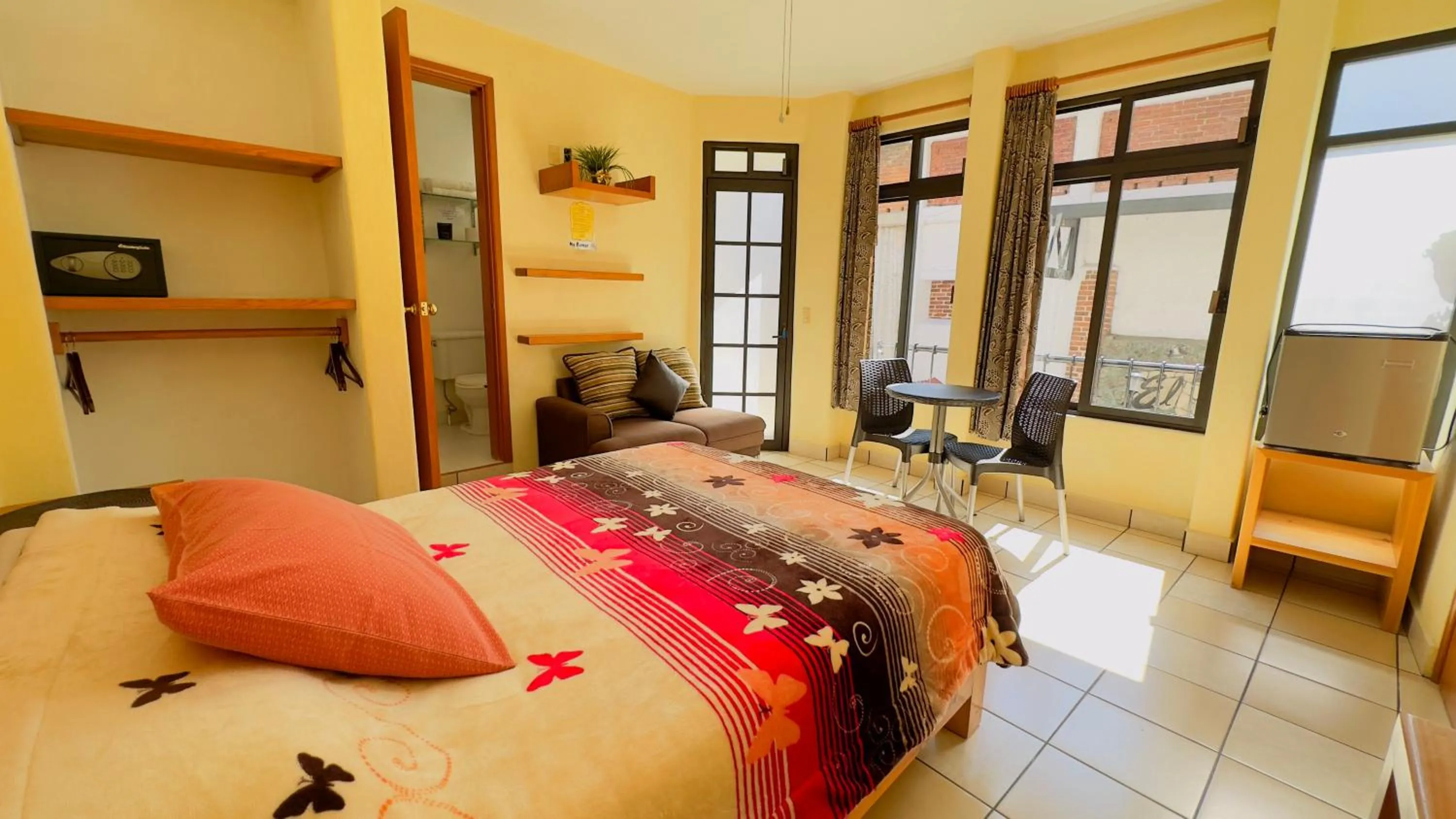 Bed in Posada El Campanario