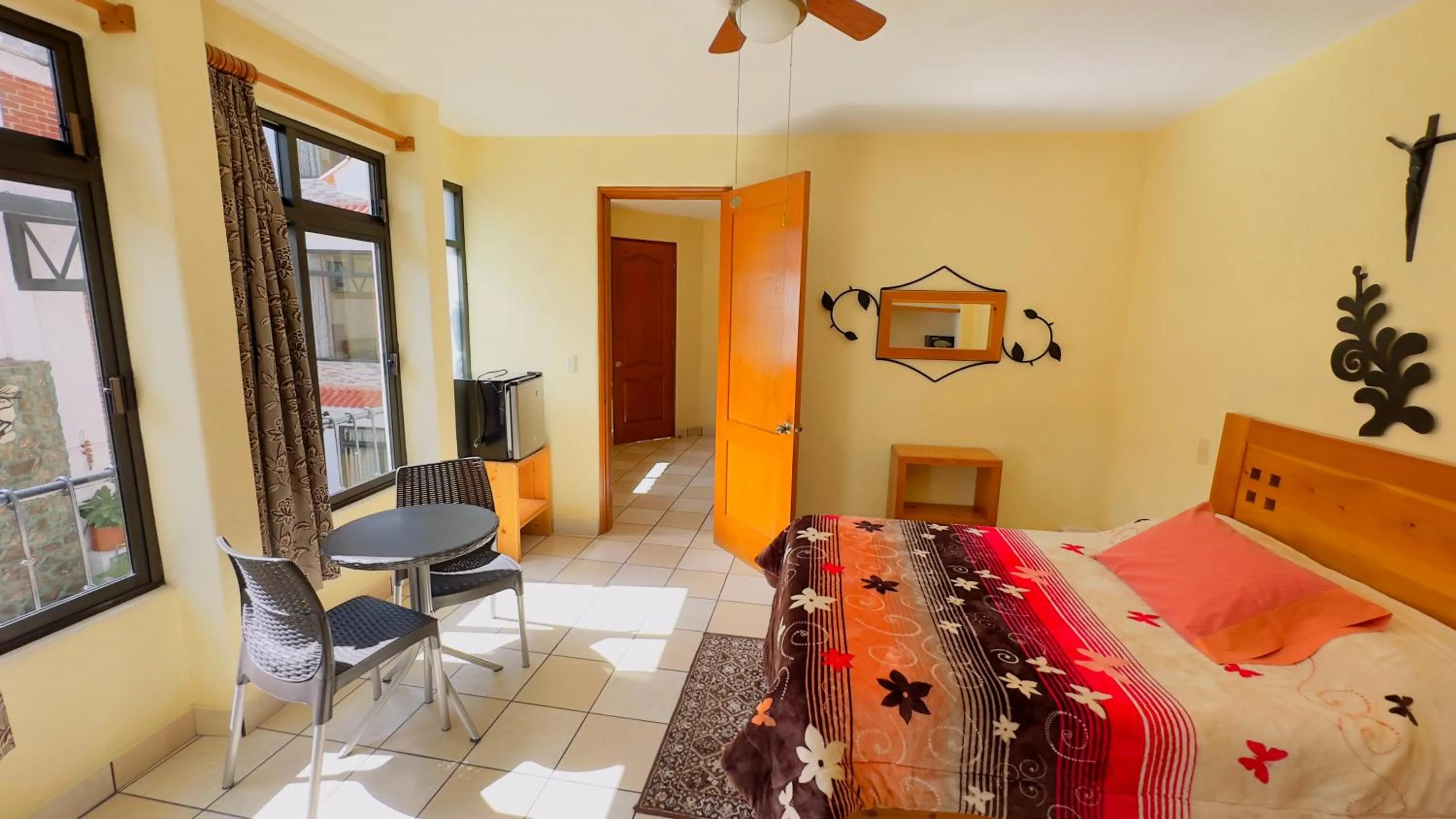 Bed in Posada El Campanario