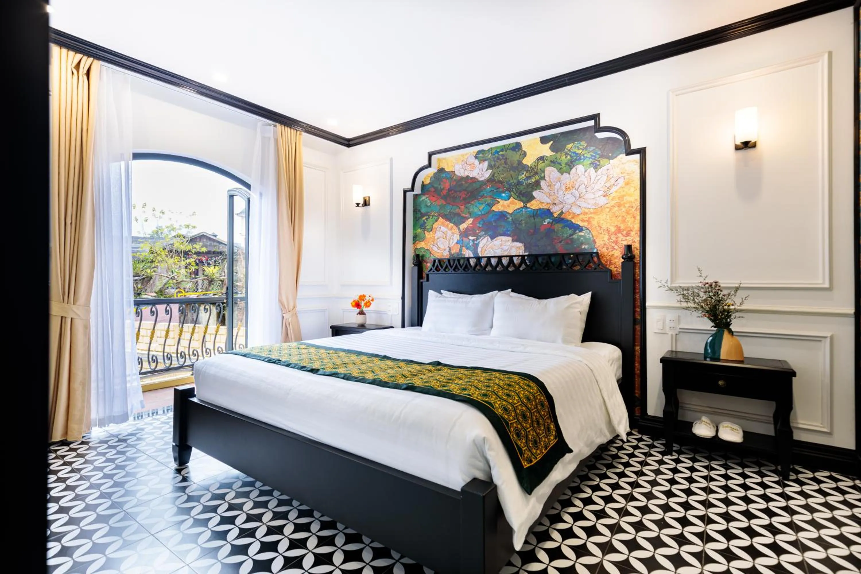 Bed in Babeeni Family Hotel Sapa