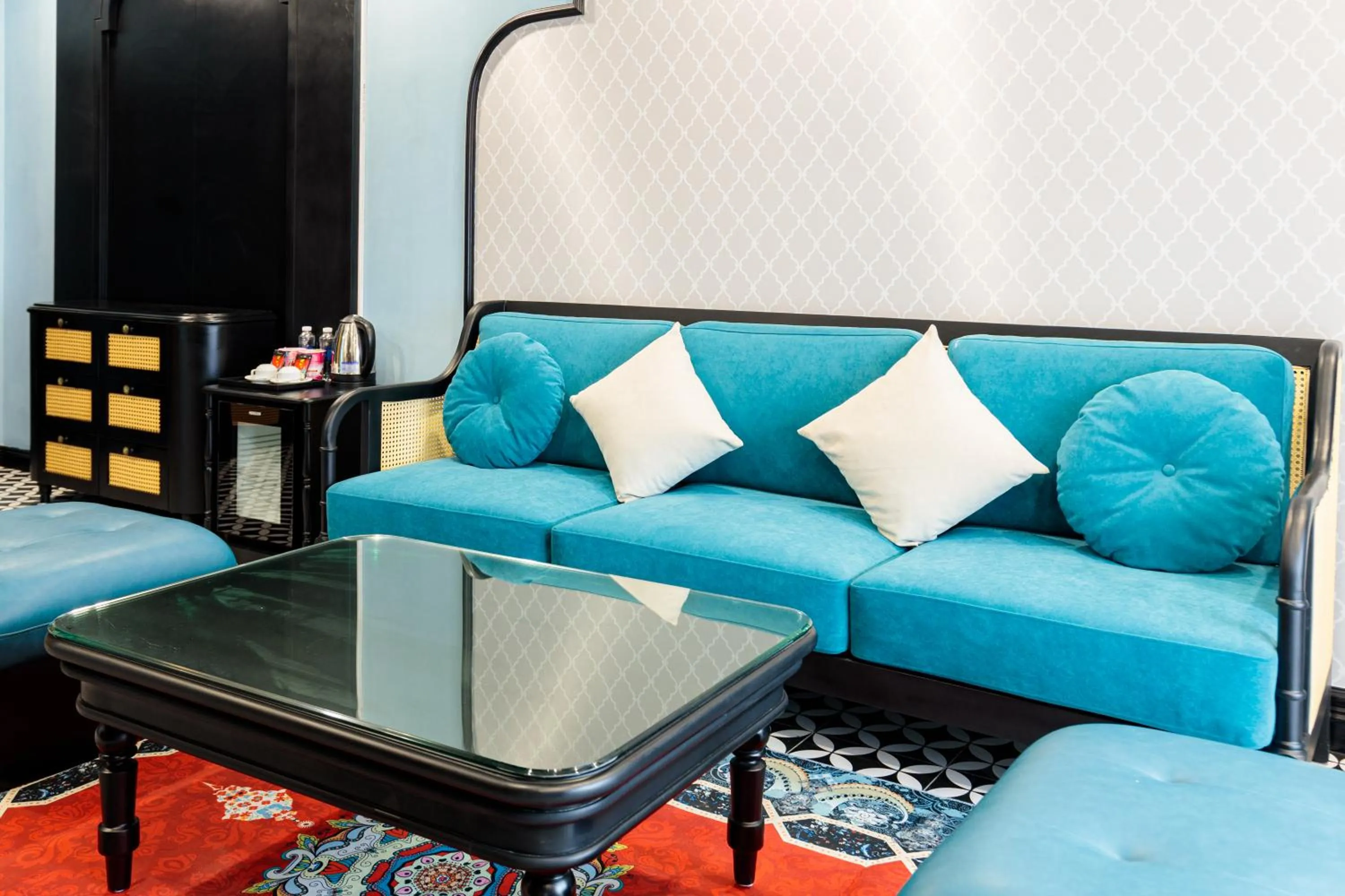 Living room in Babeeni Family Hotel Sapa