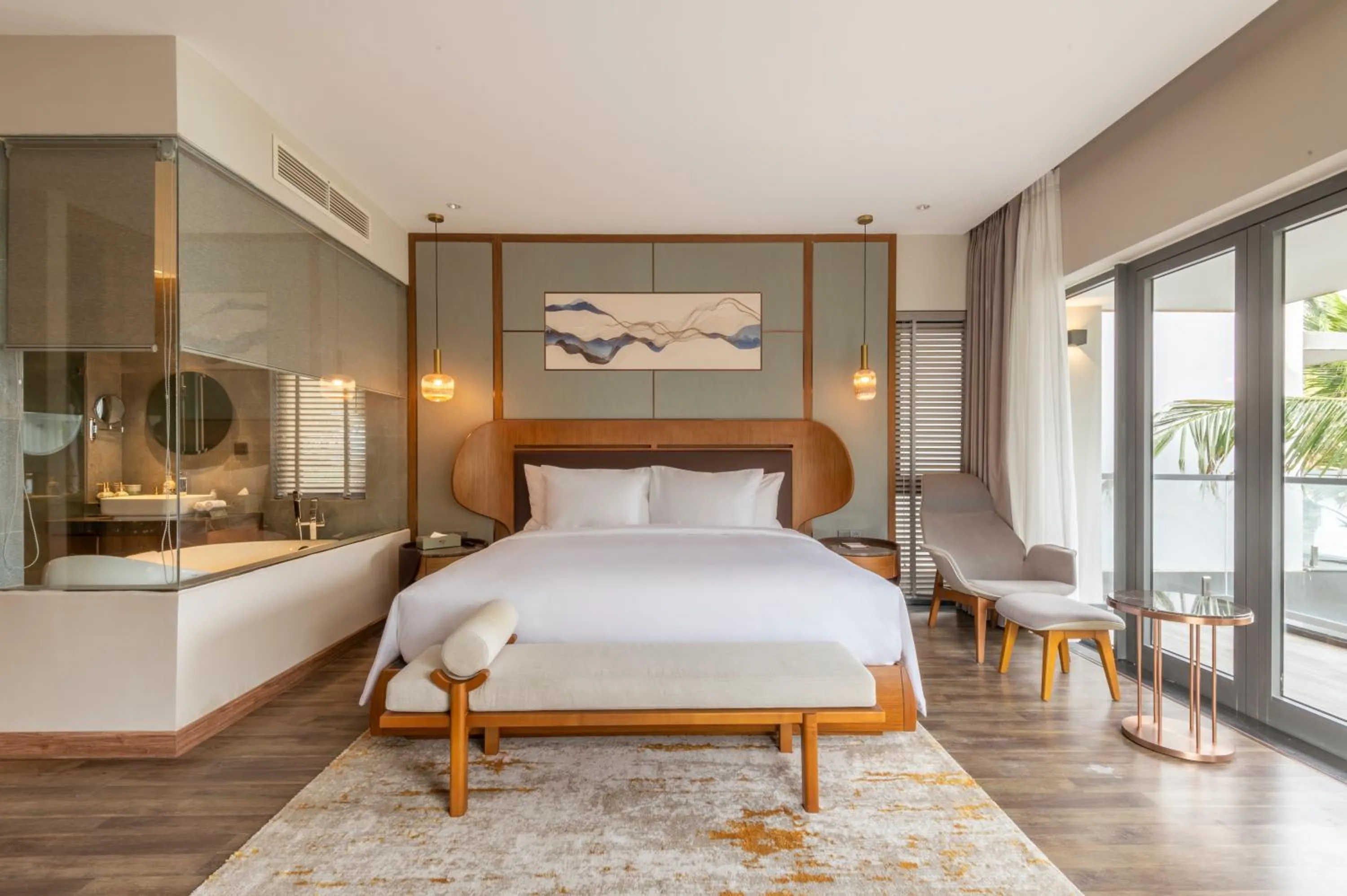 Bedroom, Bed in KOI Resort & Residence Da Nang - Inclusive Spa access