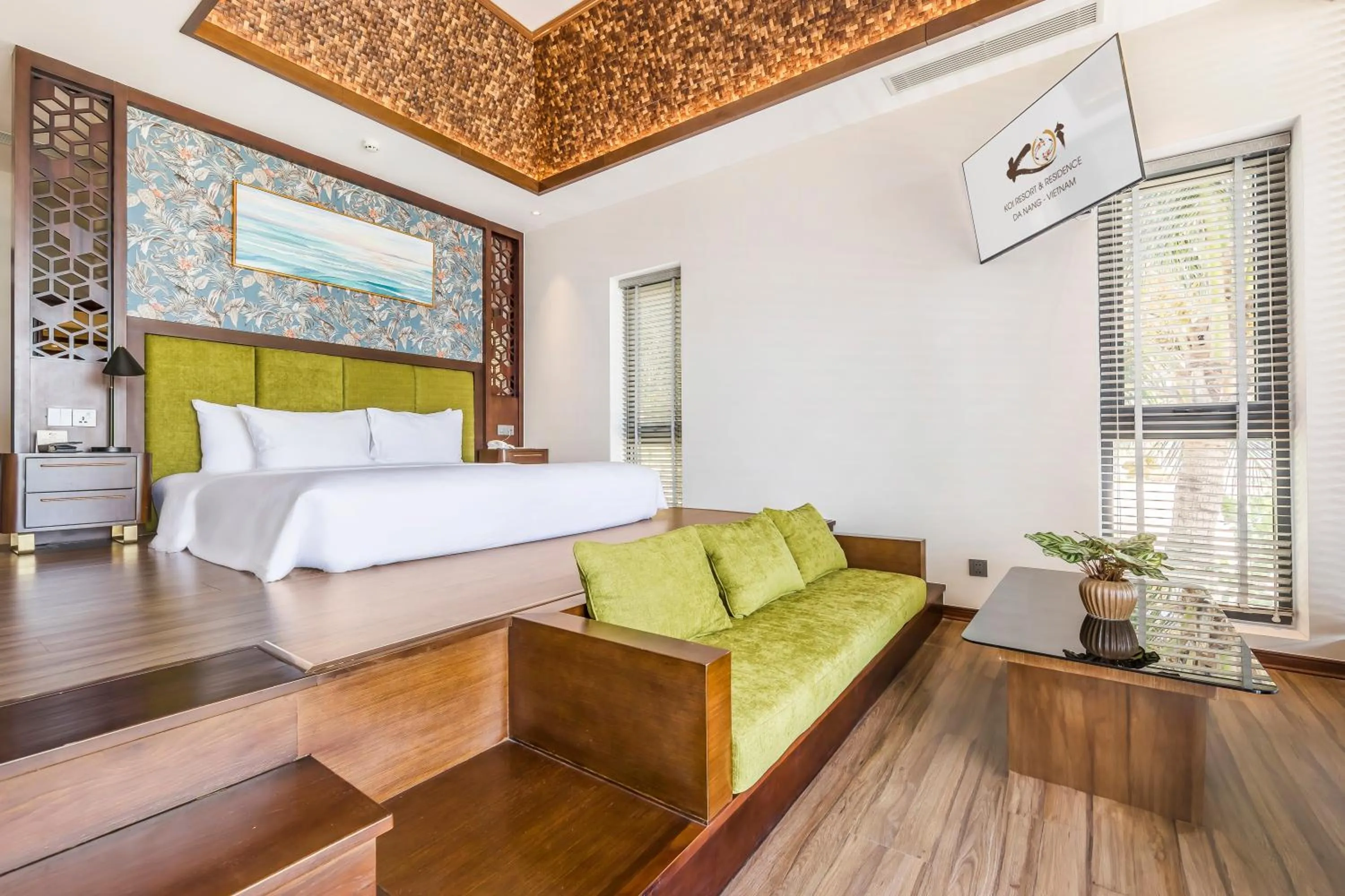 Bedroom, Bed in KOI Resort & Residence Da Nang - Inclusive Spa access