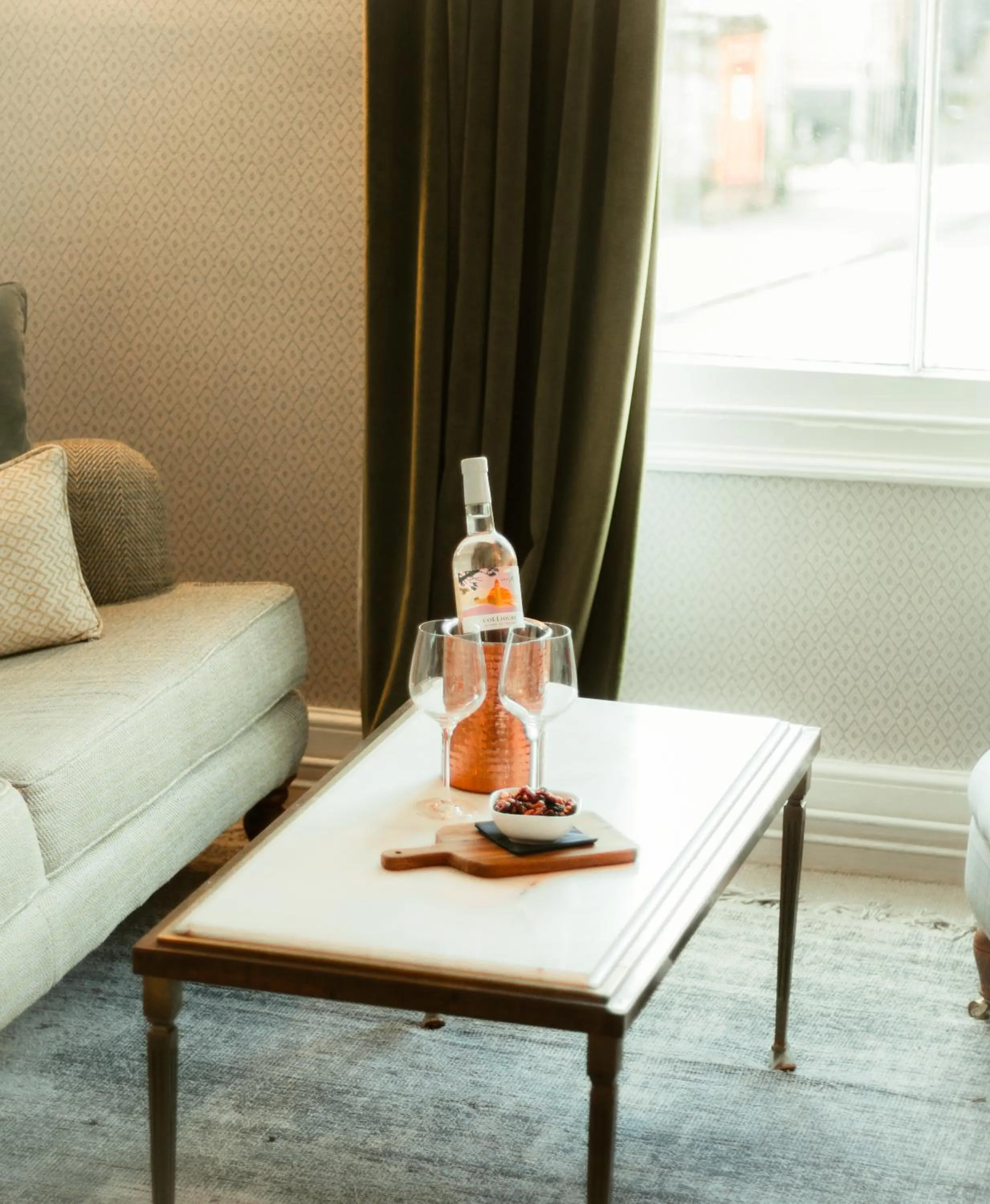 Seating area in The Bull Inn