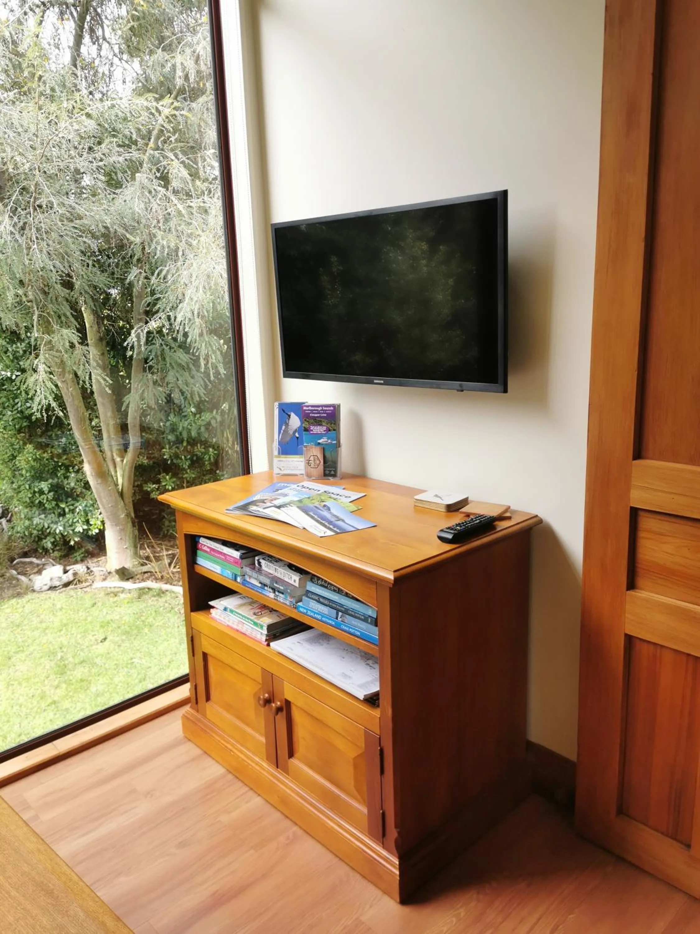 TV and multimedia in Misty River Retreat