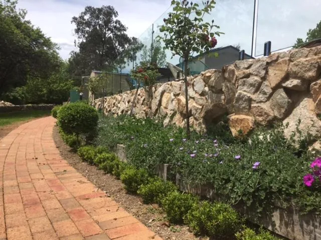 Garden in Bright Chalet