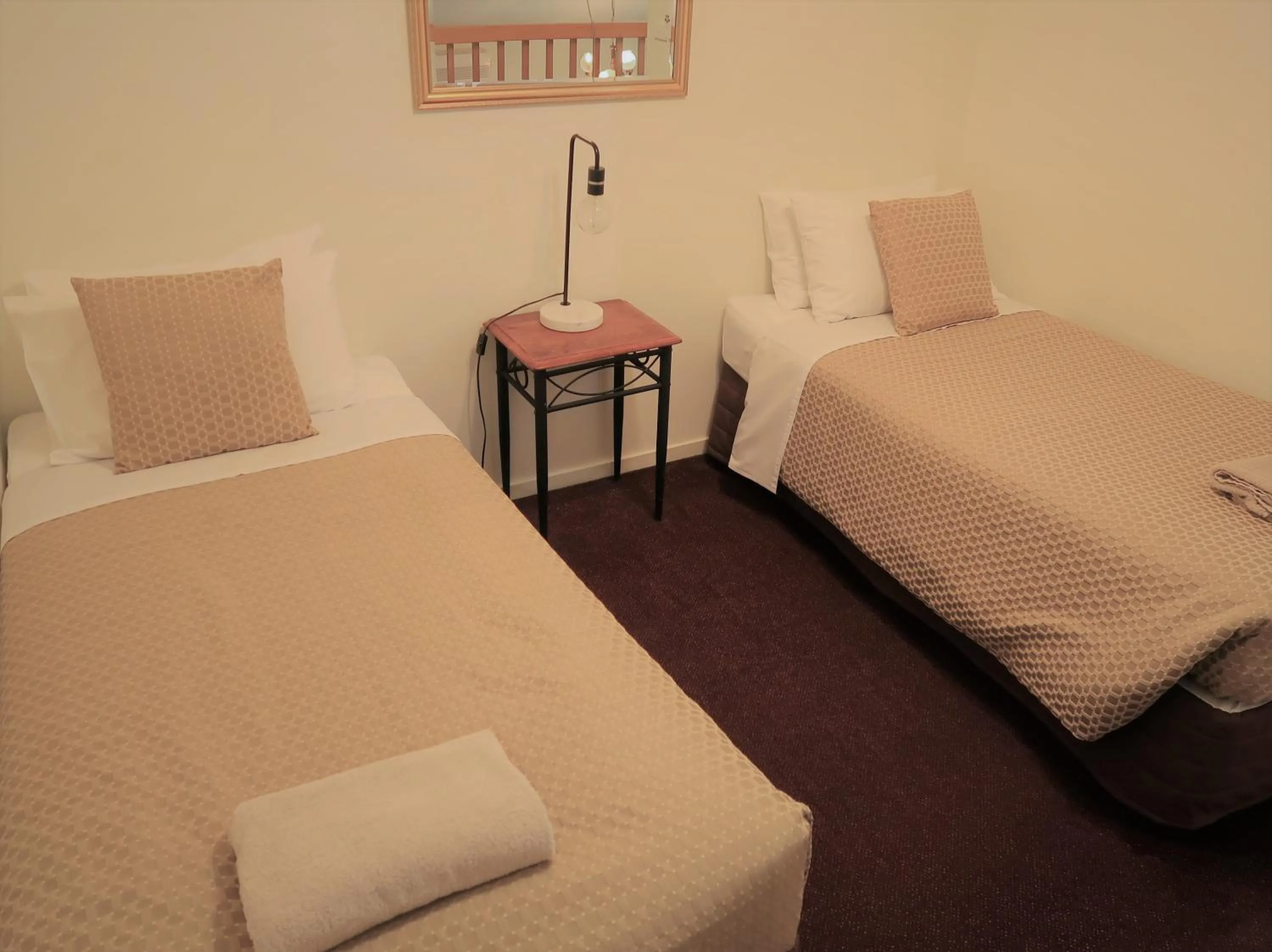 Bed in Bright Chalet