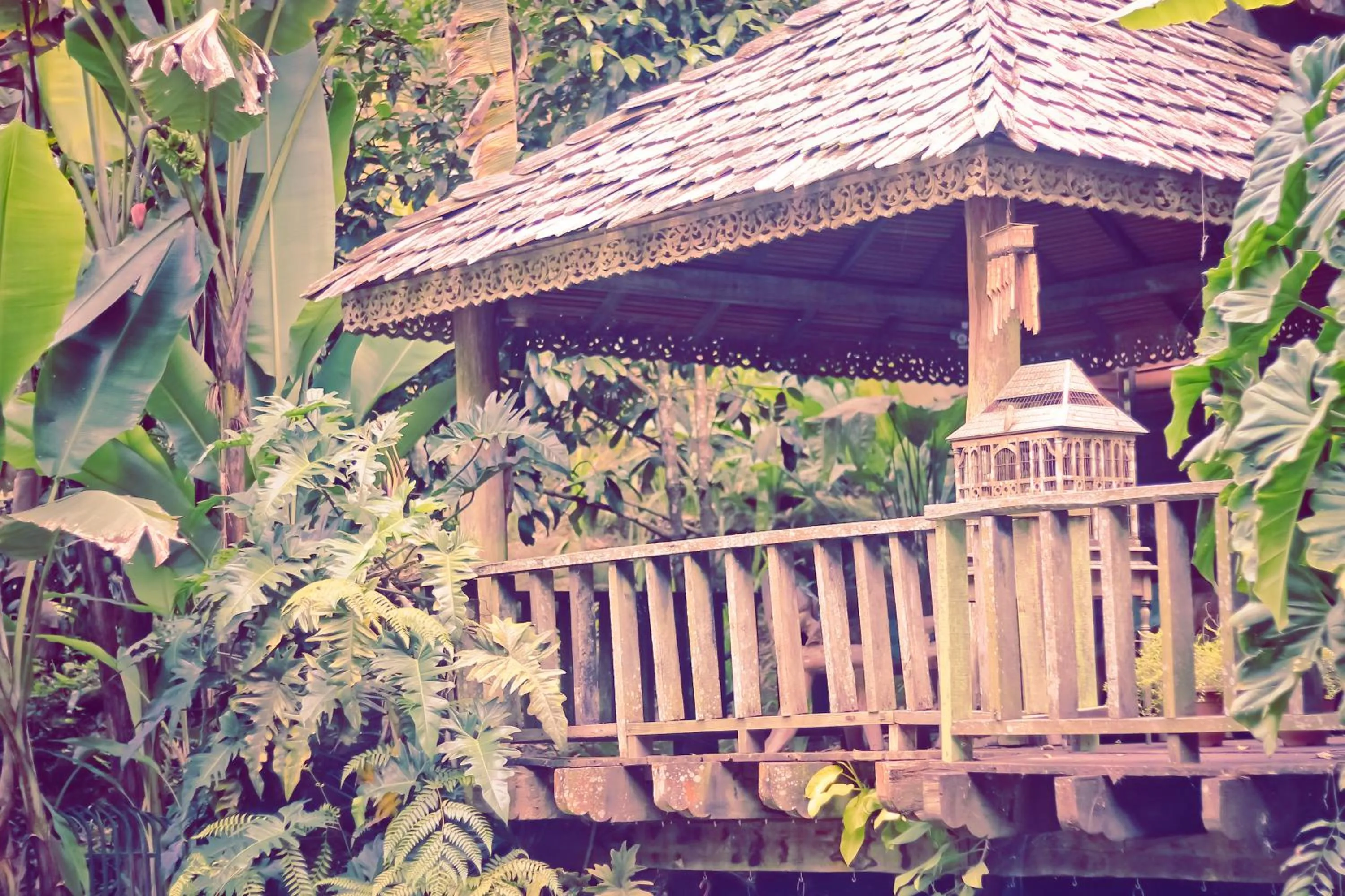 Patio in Fig Tree Hills Resort (花果山度假村)