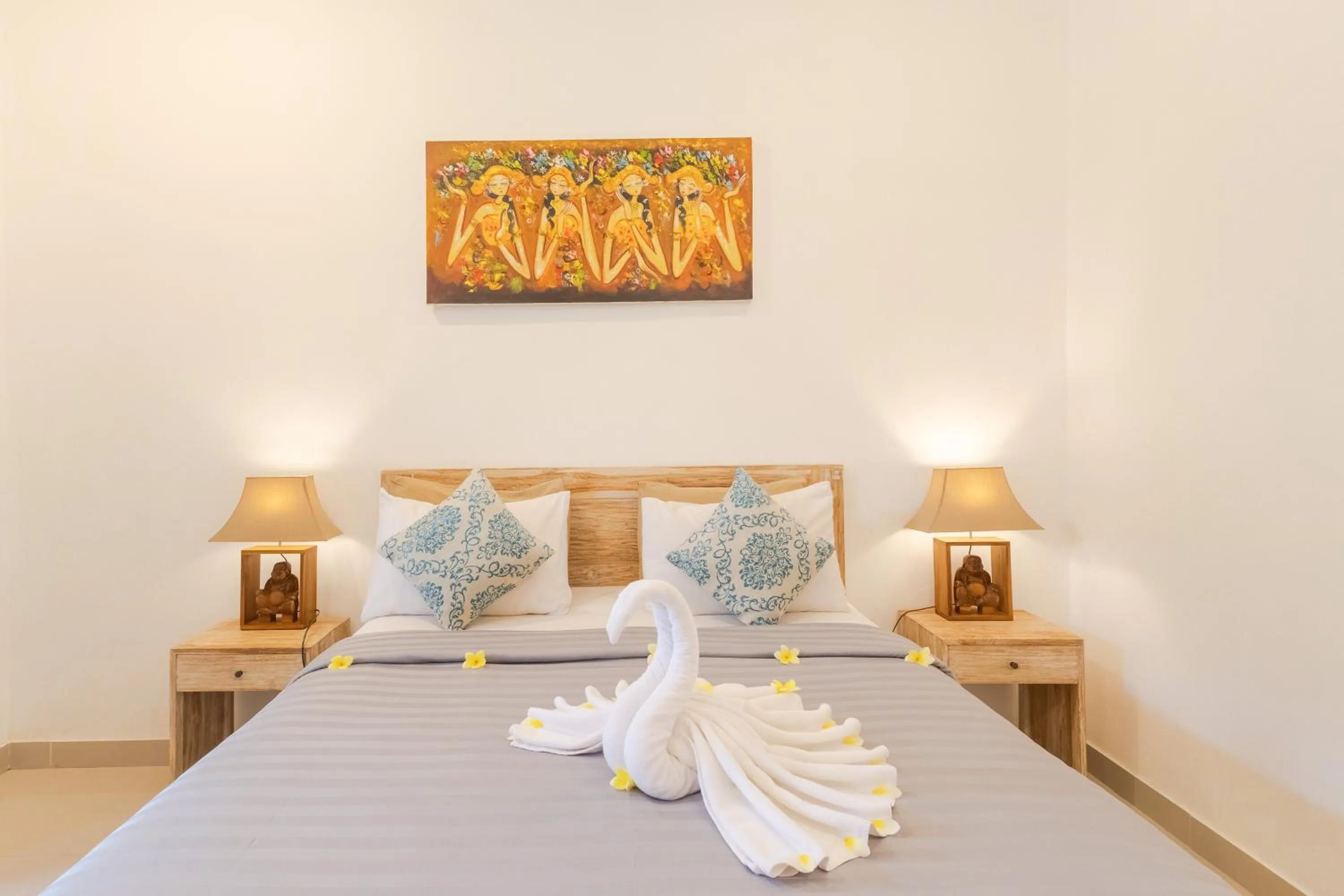 Bed in Wayan Homestay Sanur