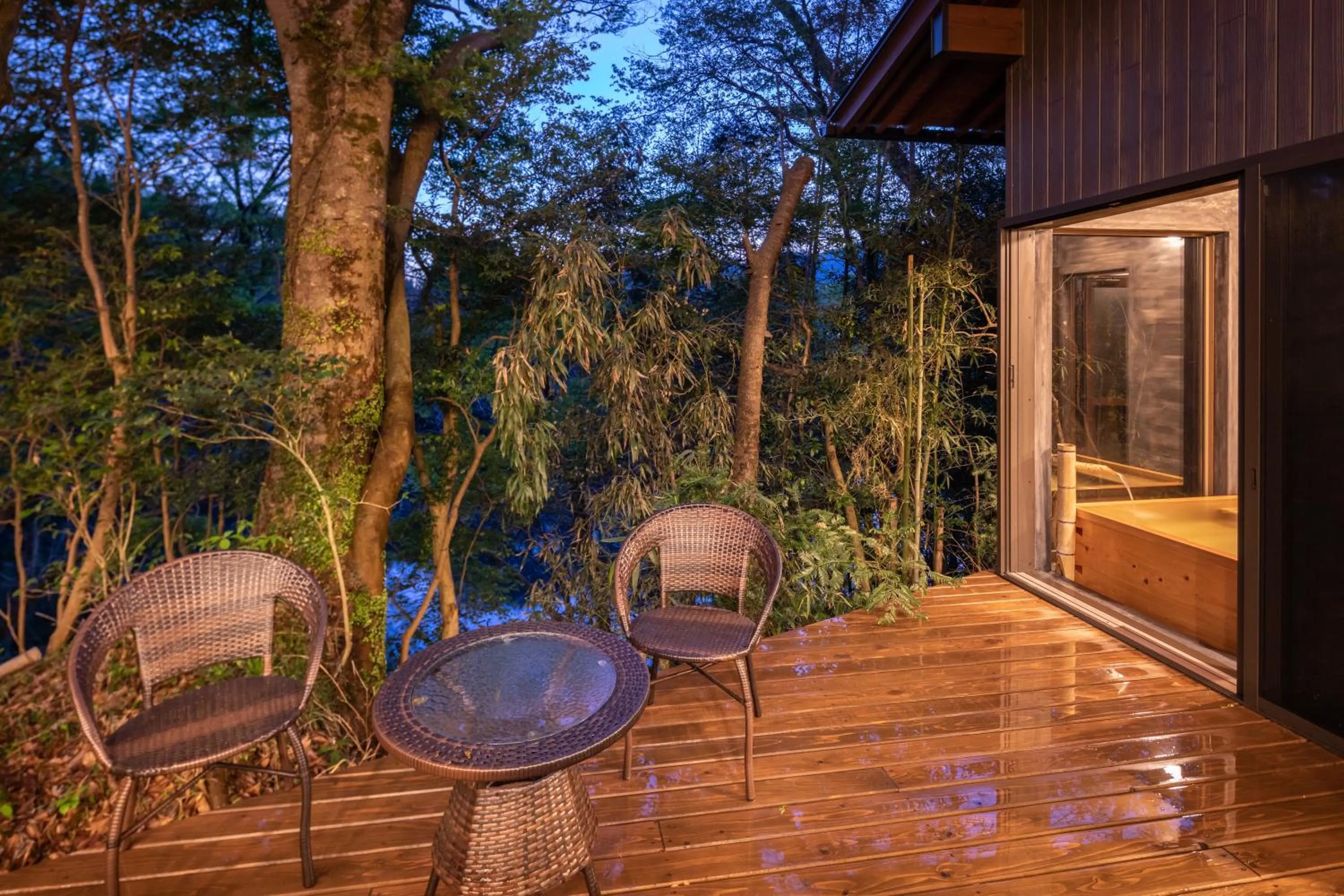 Patio in Sen-no-Mori