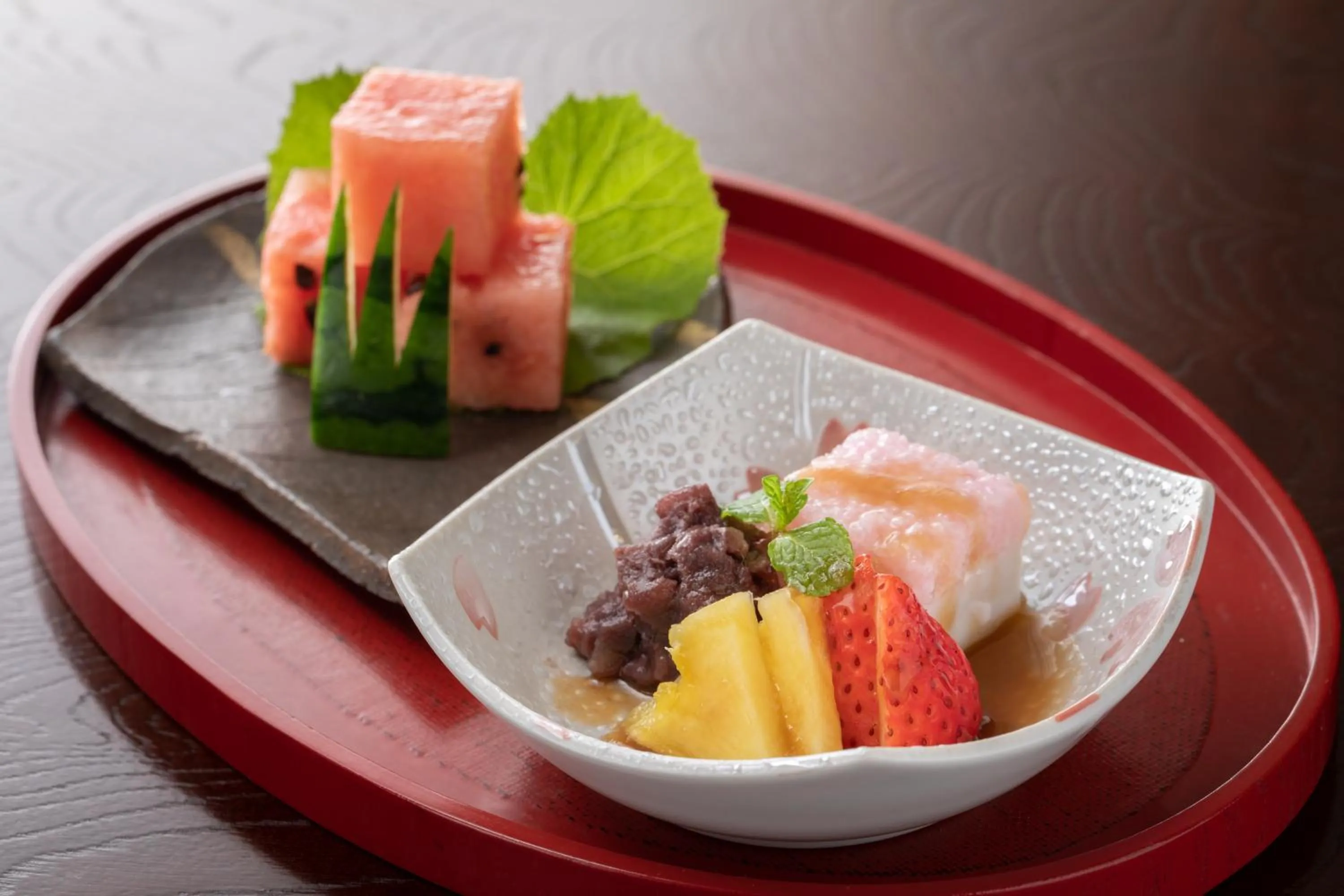 Dinner in Sen-no-Mori