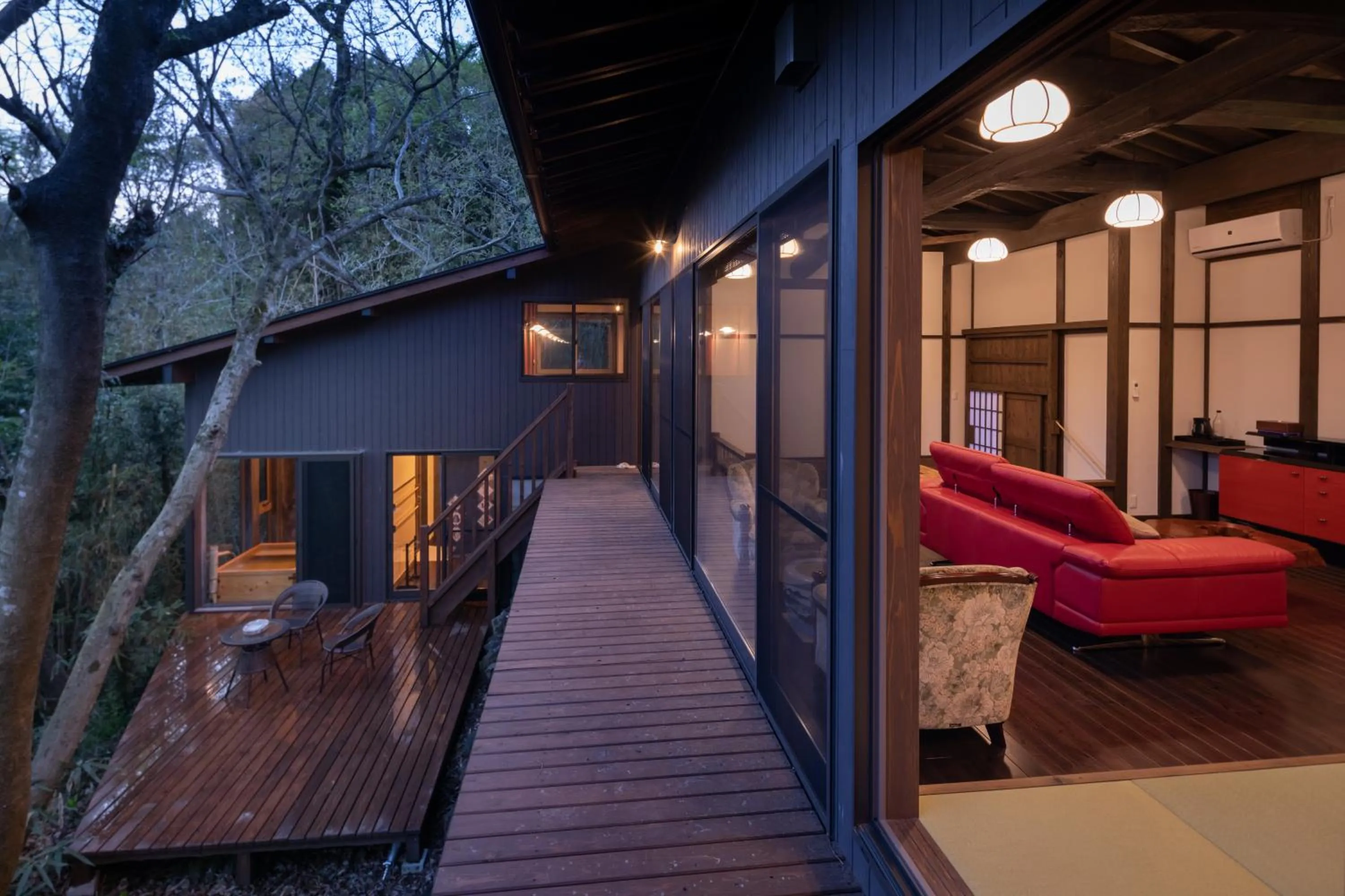 Patio in Sen-no-Mori