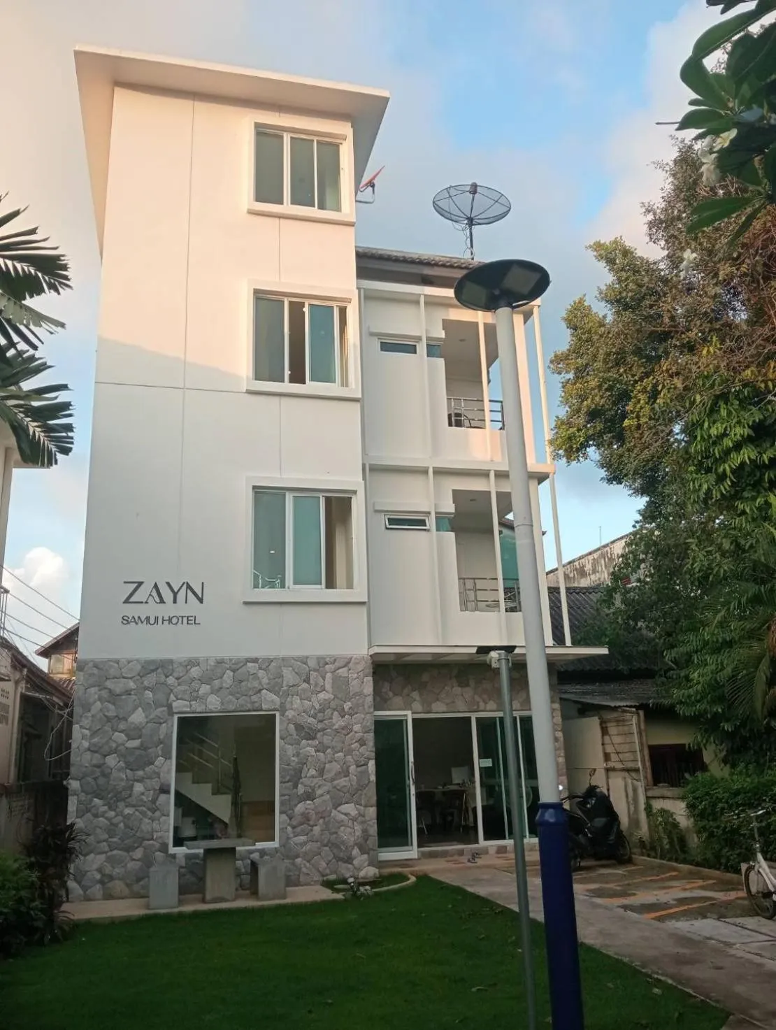 Property building in ZAYN Samui Hotel