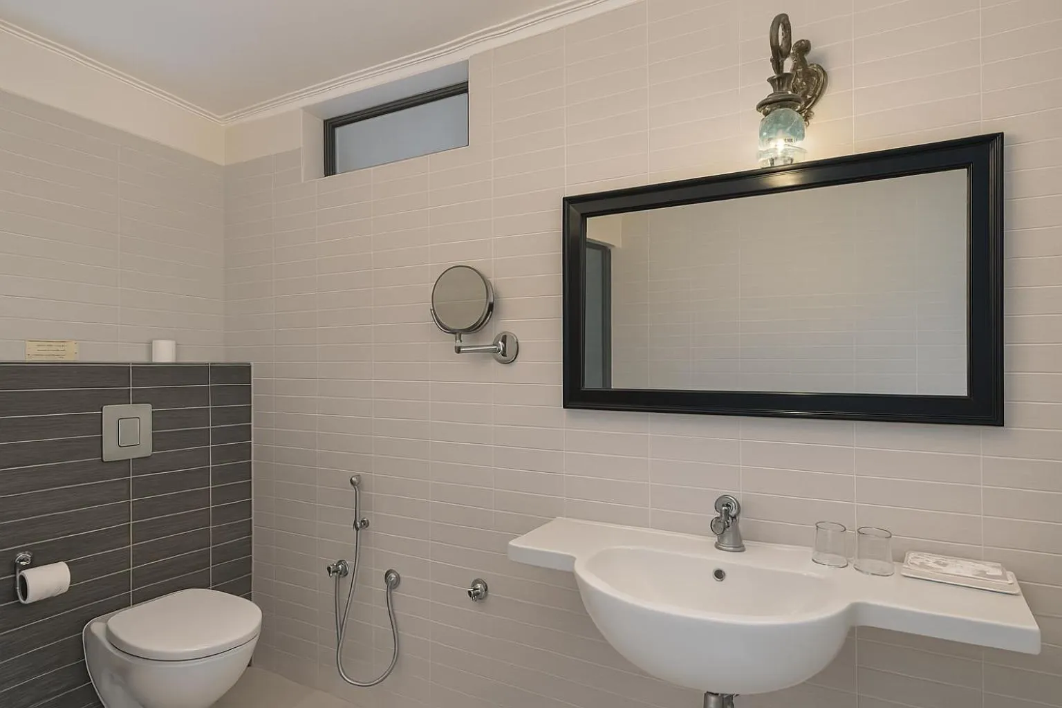 Toilet in Bhairavgarh Palace Udaipur