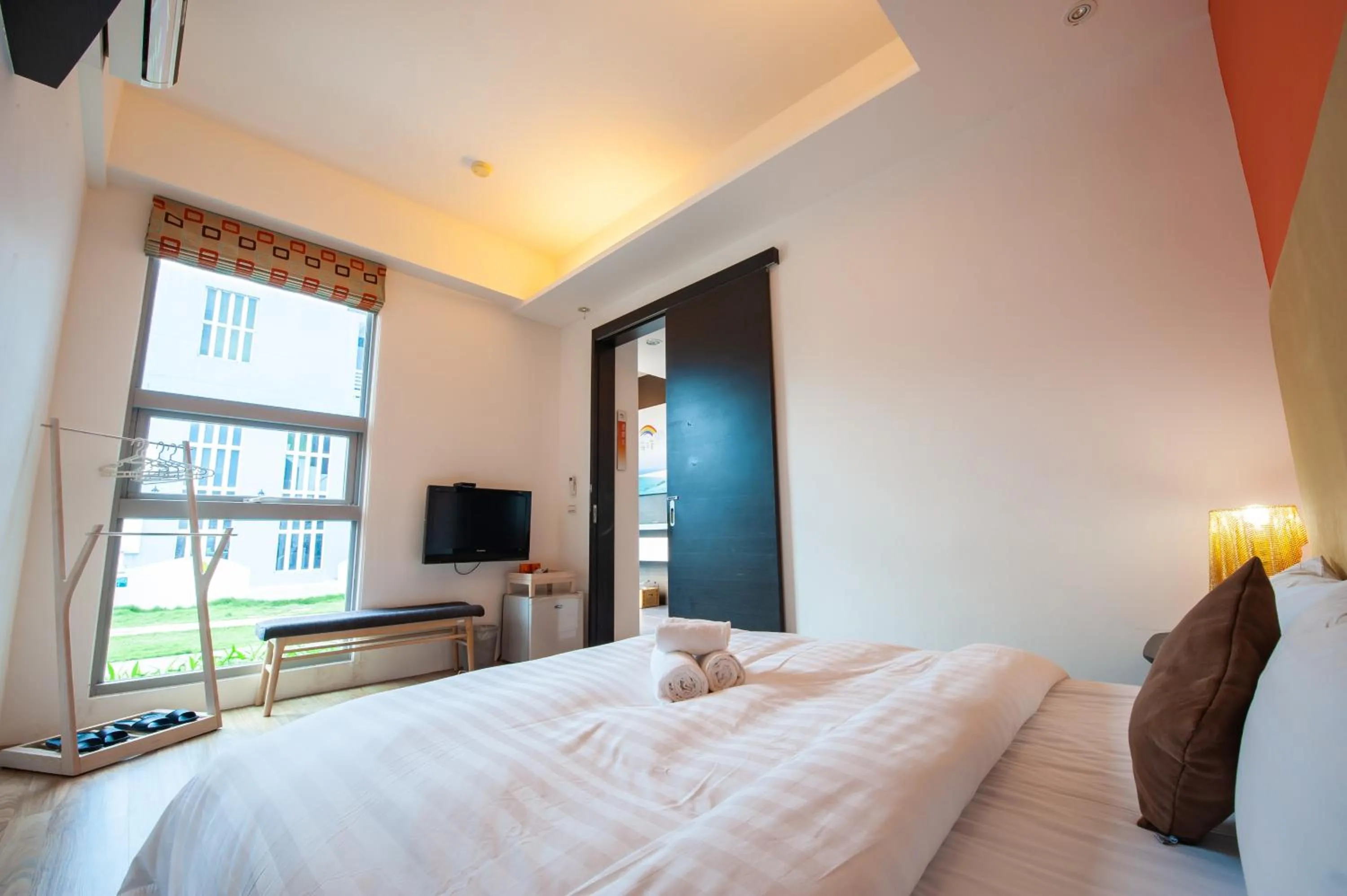 Photo of the whole room, Bed in Hai Pu B&B