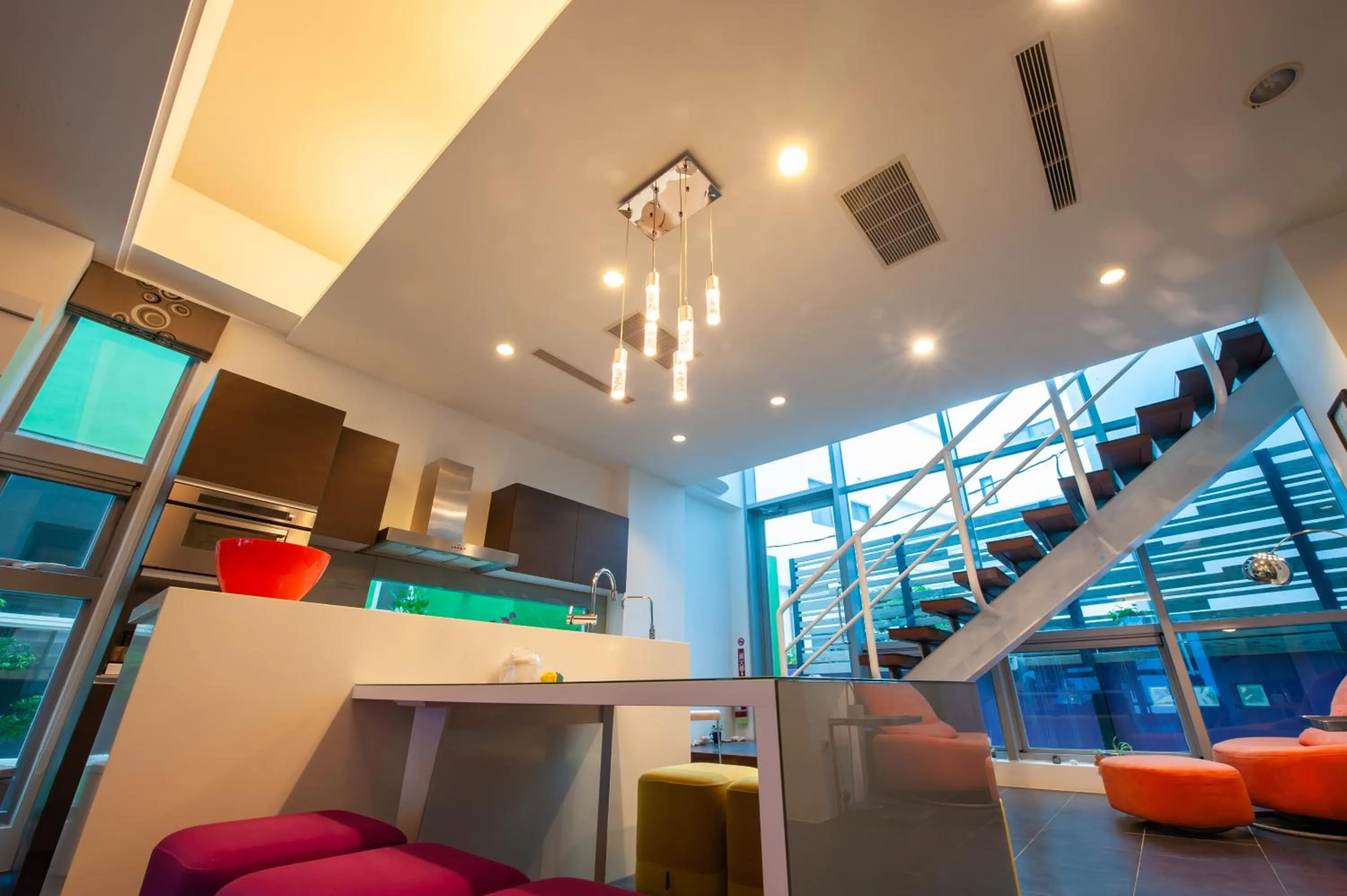 Dining area in Hai Pu B&B