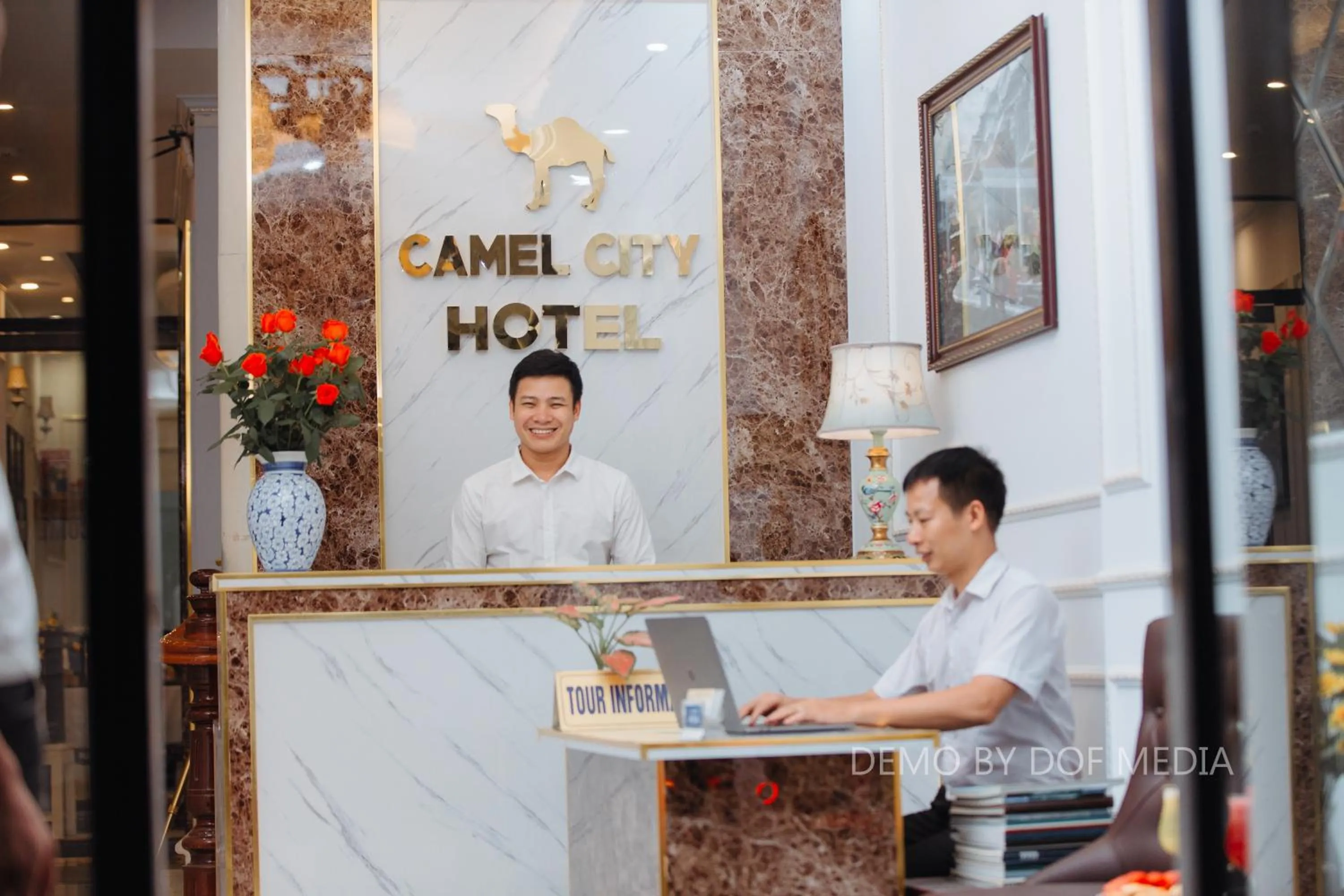Staff in Hanoi City Gate Hotel