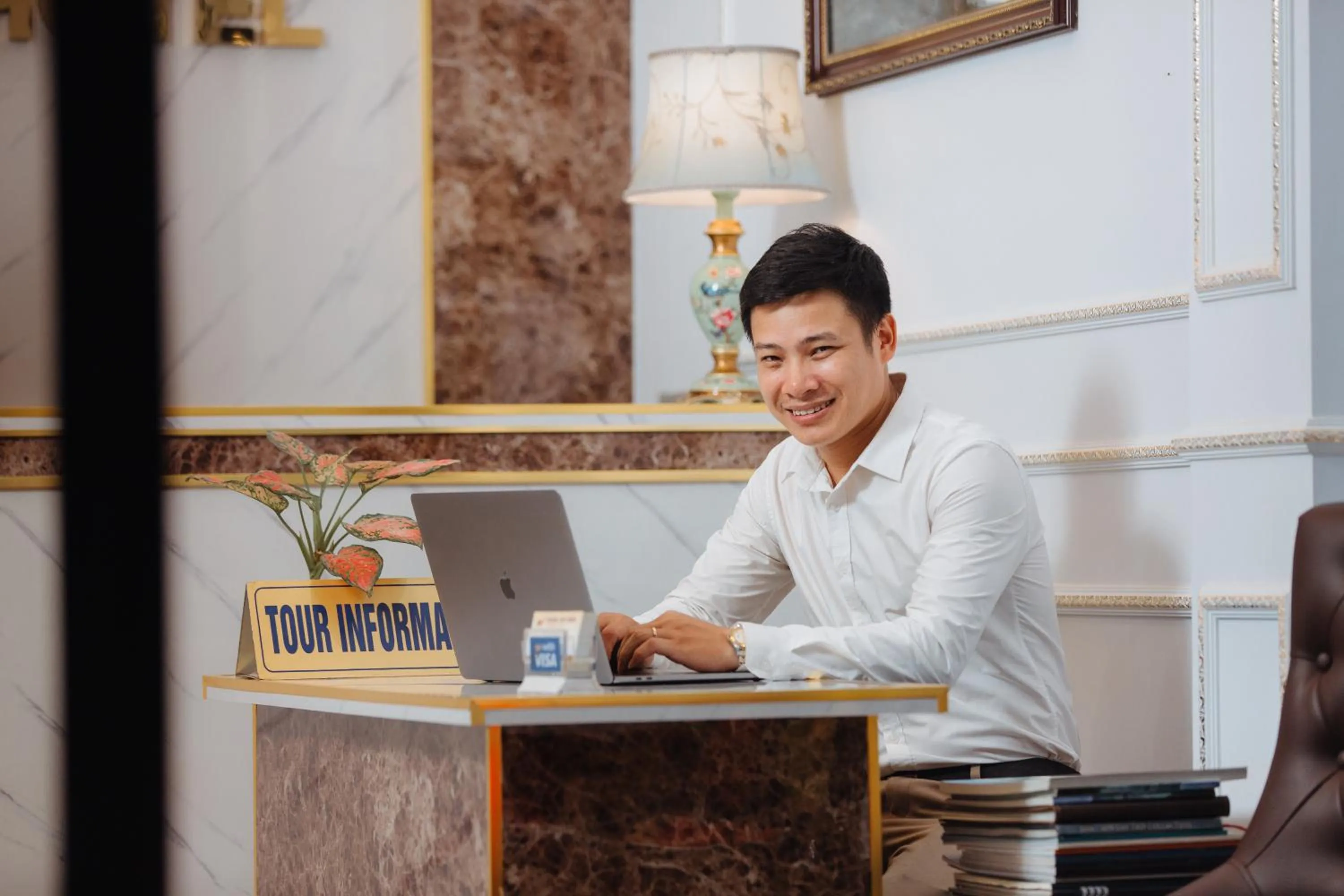 Staff in Hanoi City Gate Hotel