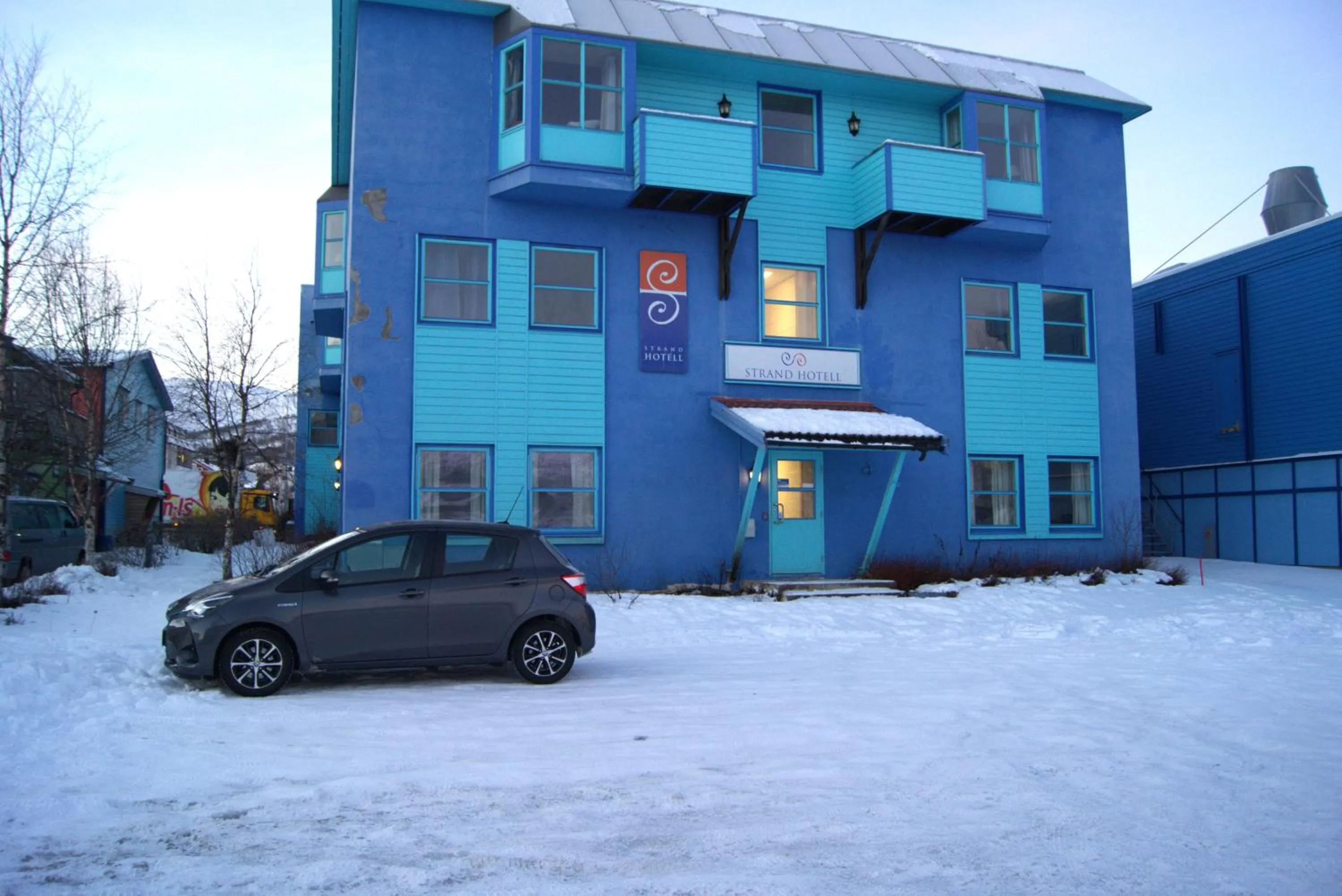 Property building in True Vesterålen Hotel