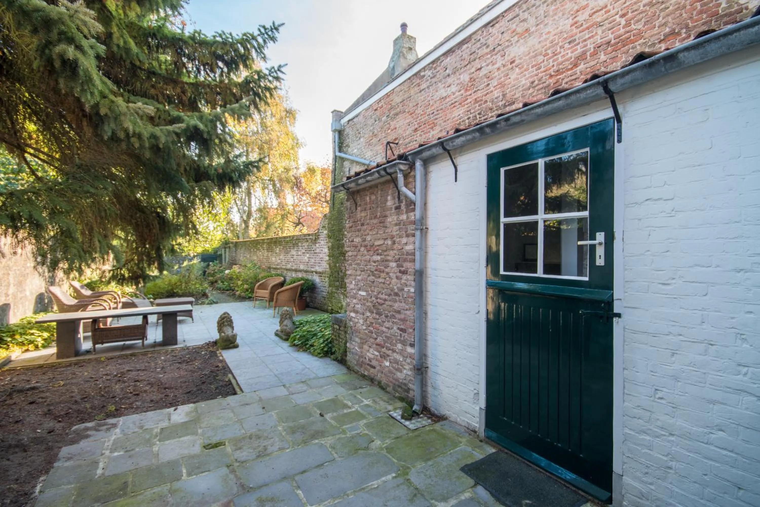 Garden in Auberge de Campveerse Toren