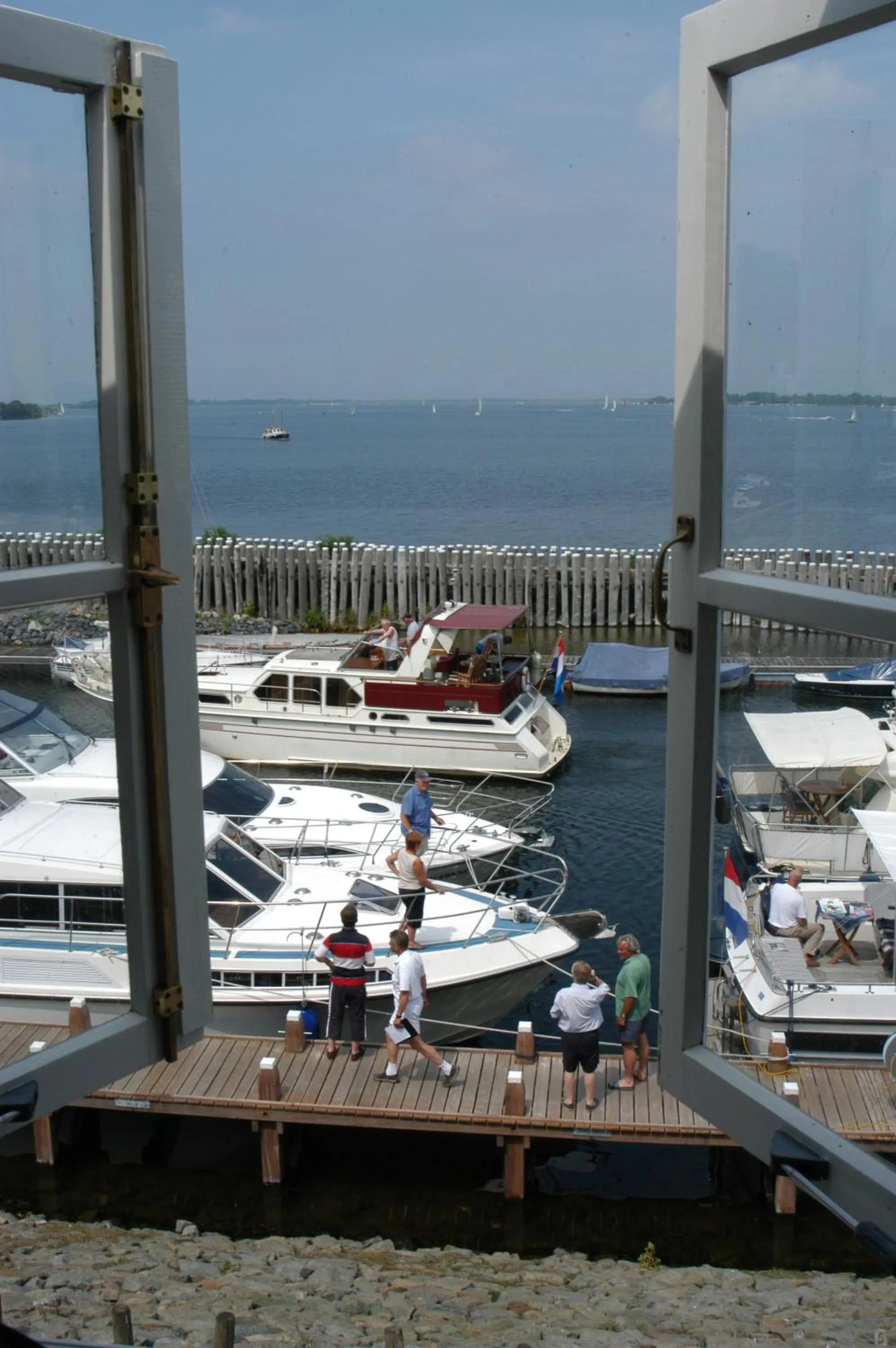 View (from property/room) in Auberge de Campveerse Toren
