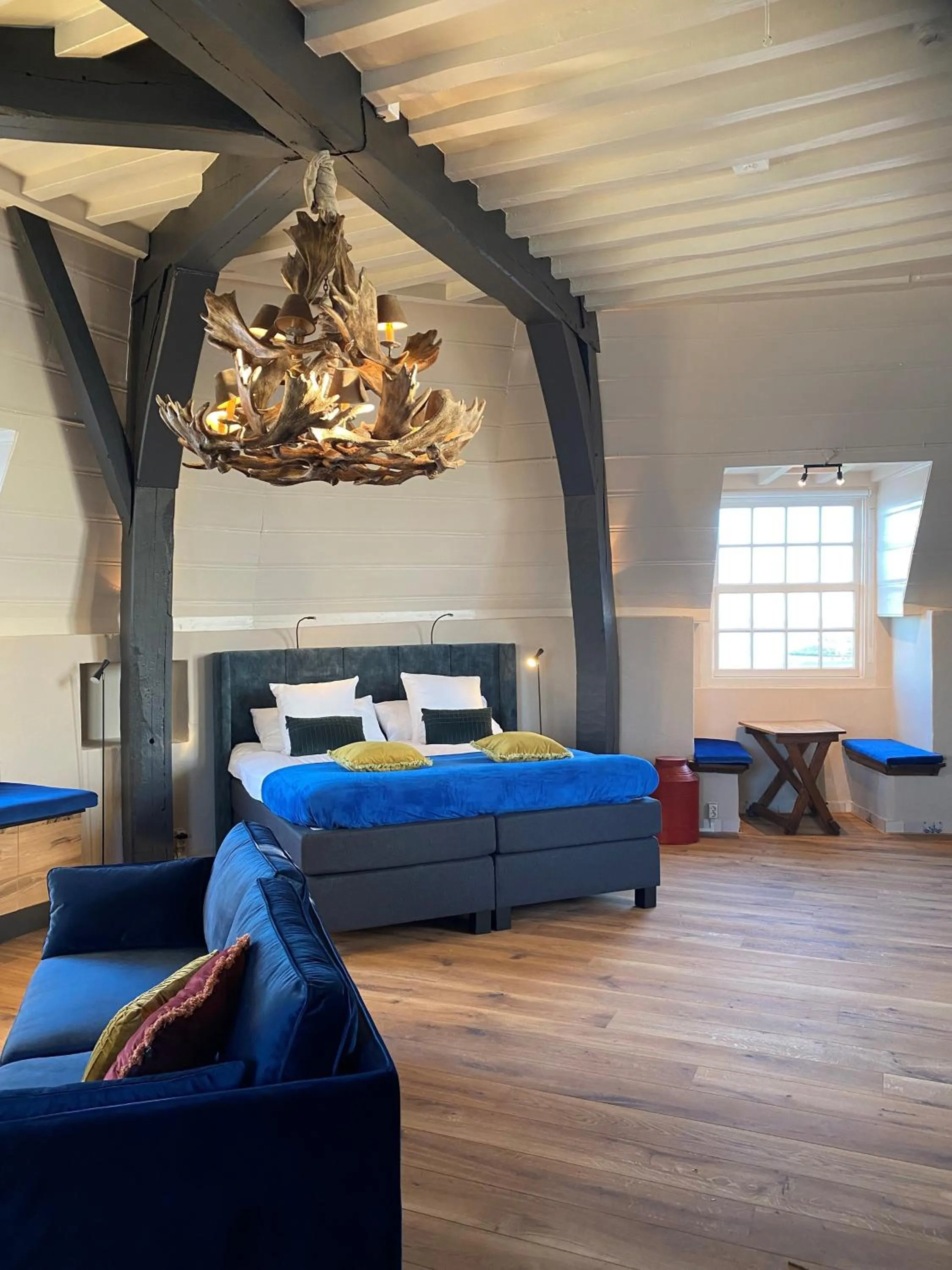 Bedroom, Bed in Auberge de Campveerse Toren