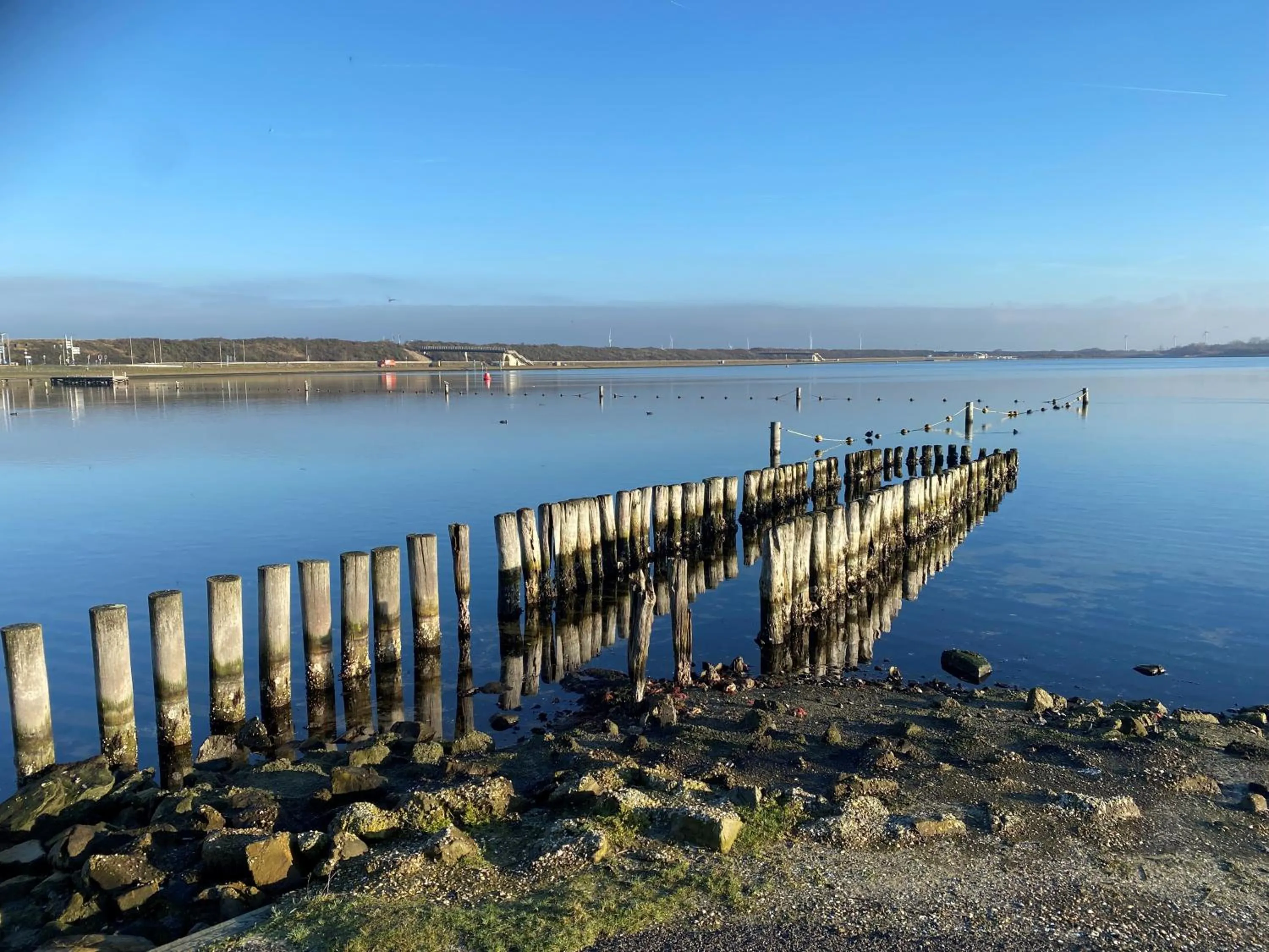 Lake view in Auberge de Campveerse Toren