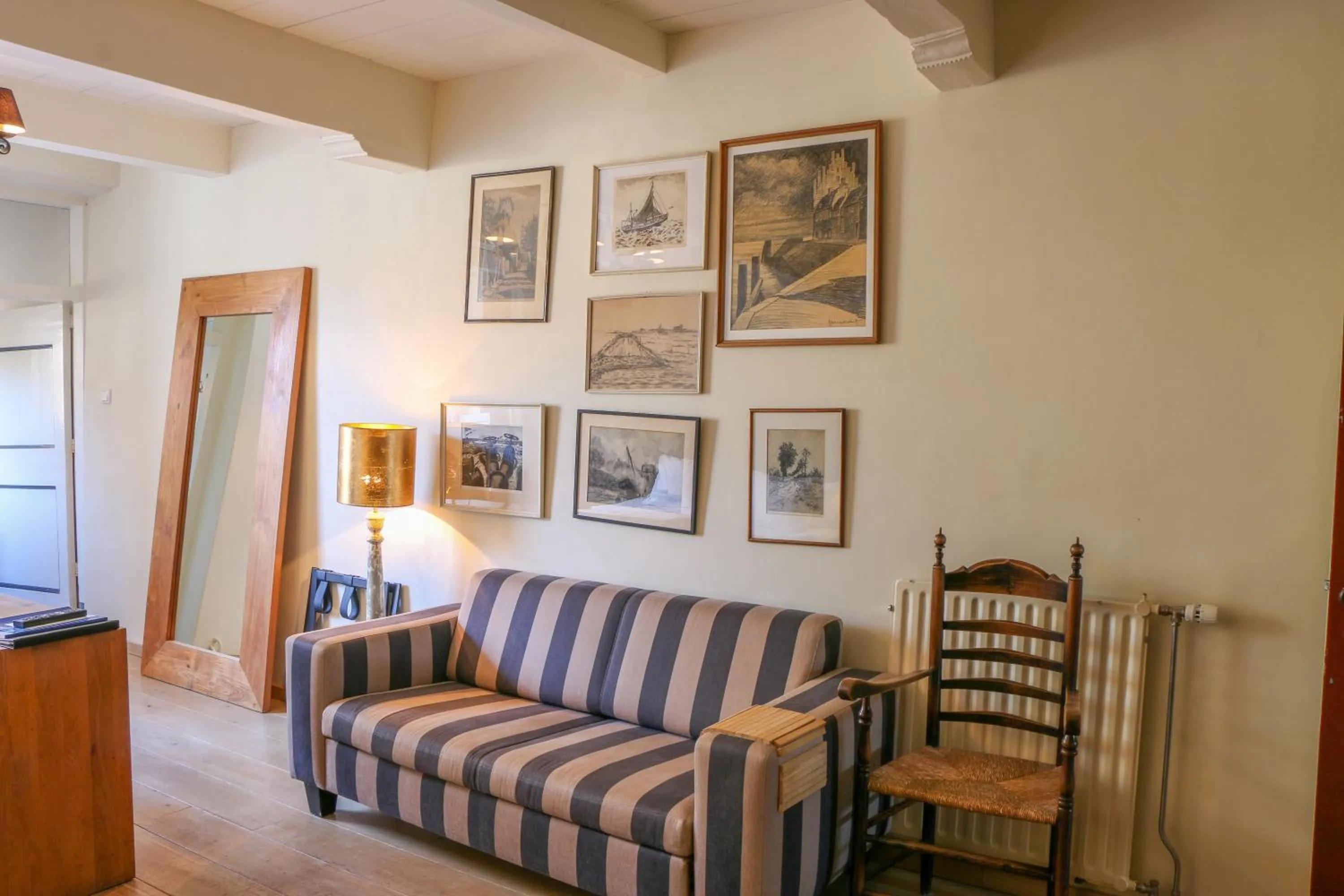 Living room in Auberge de Campveerse Toren