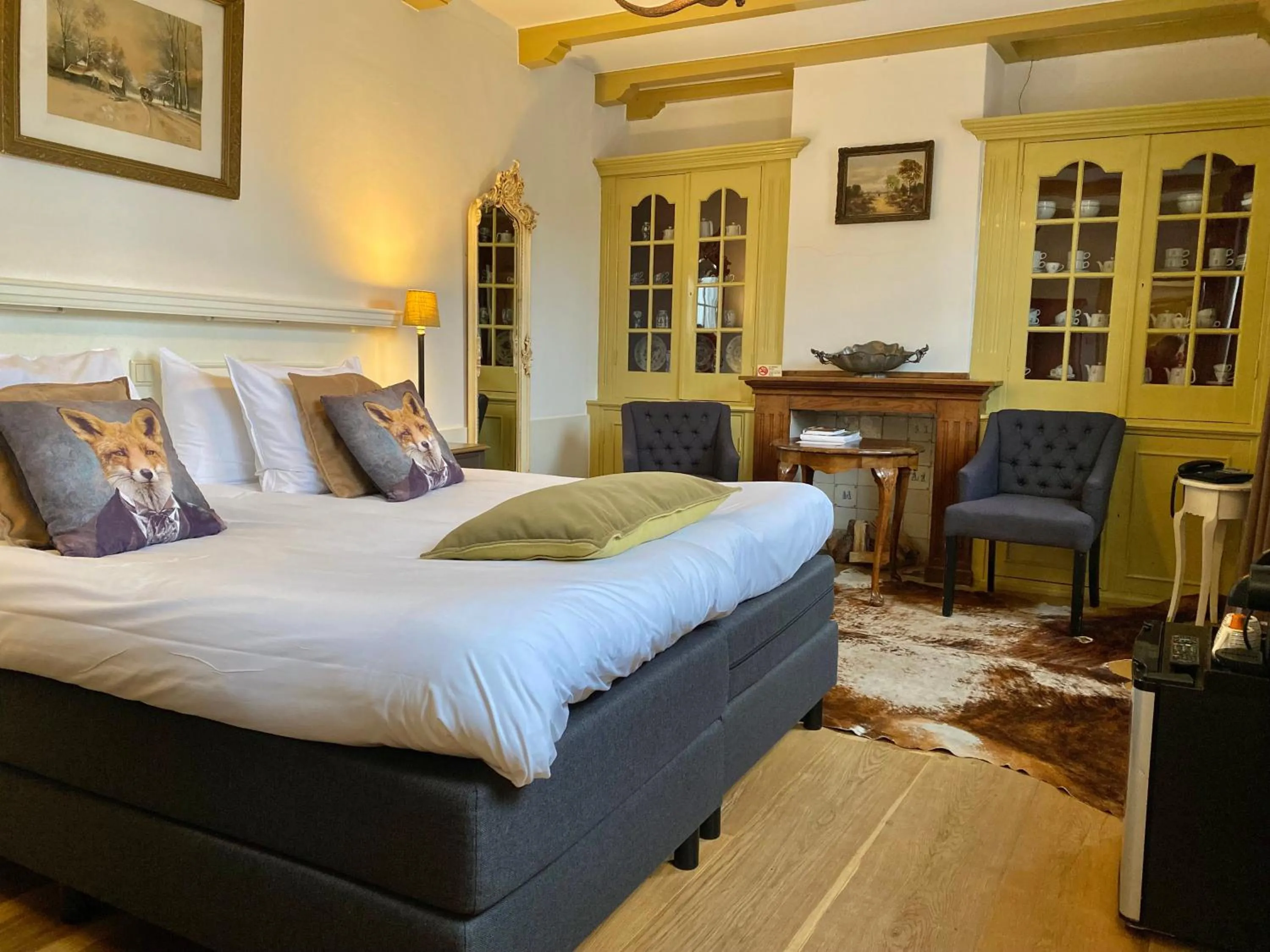 Bed in Auberge de Campveerse Toren