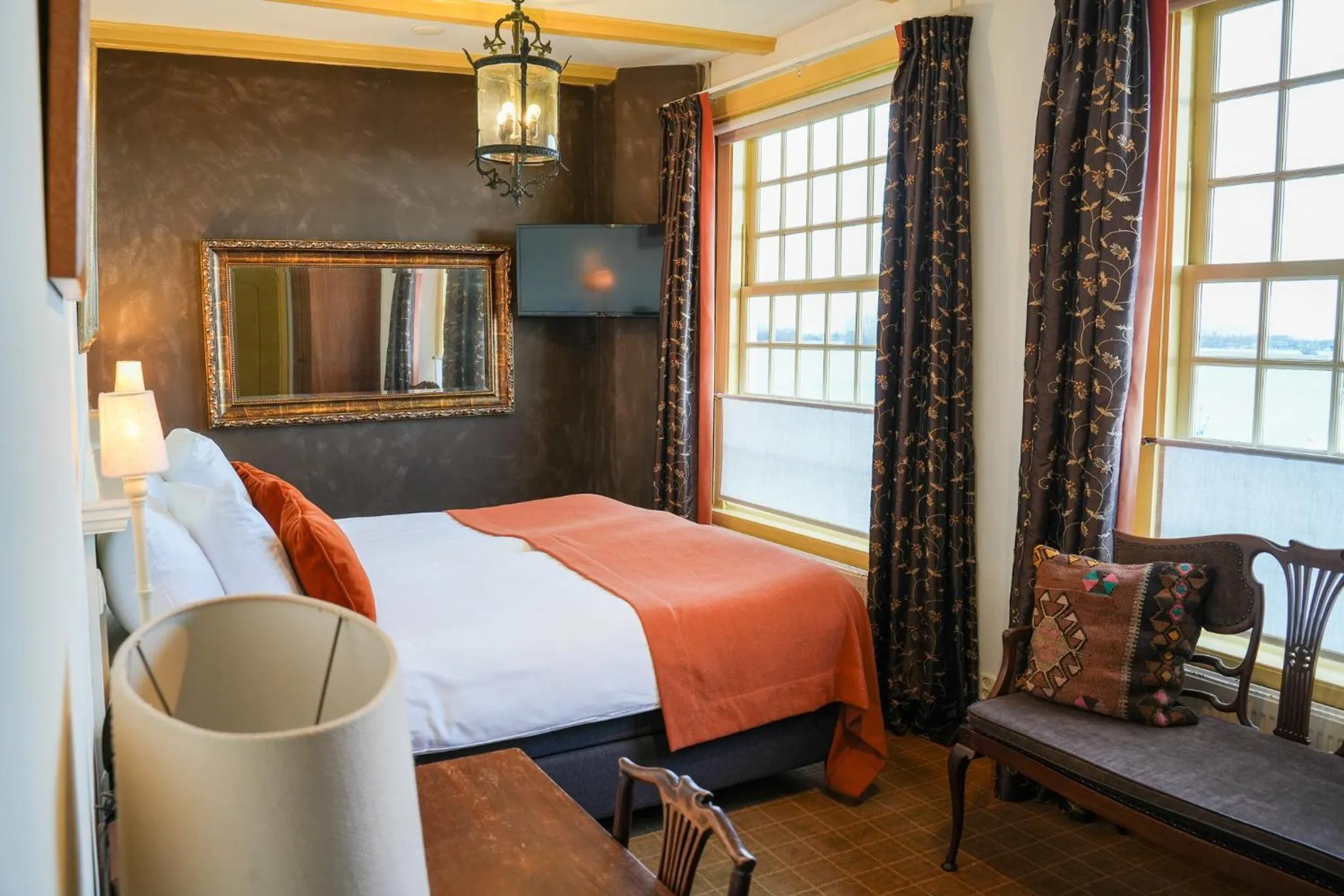 Bed in Auberge de Campveerse Toren