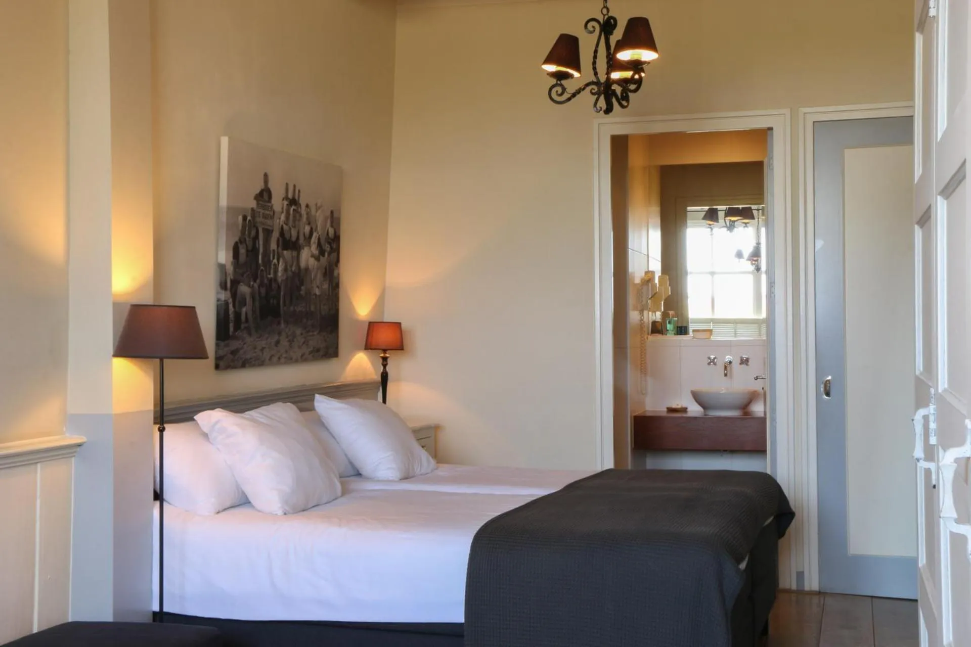 Bed in Auberge de Campveerse Toren