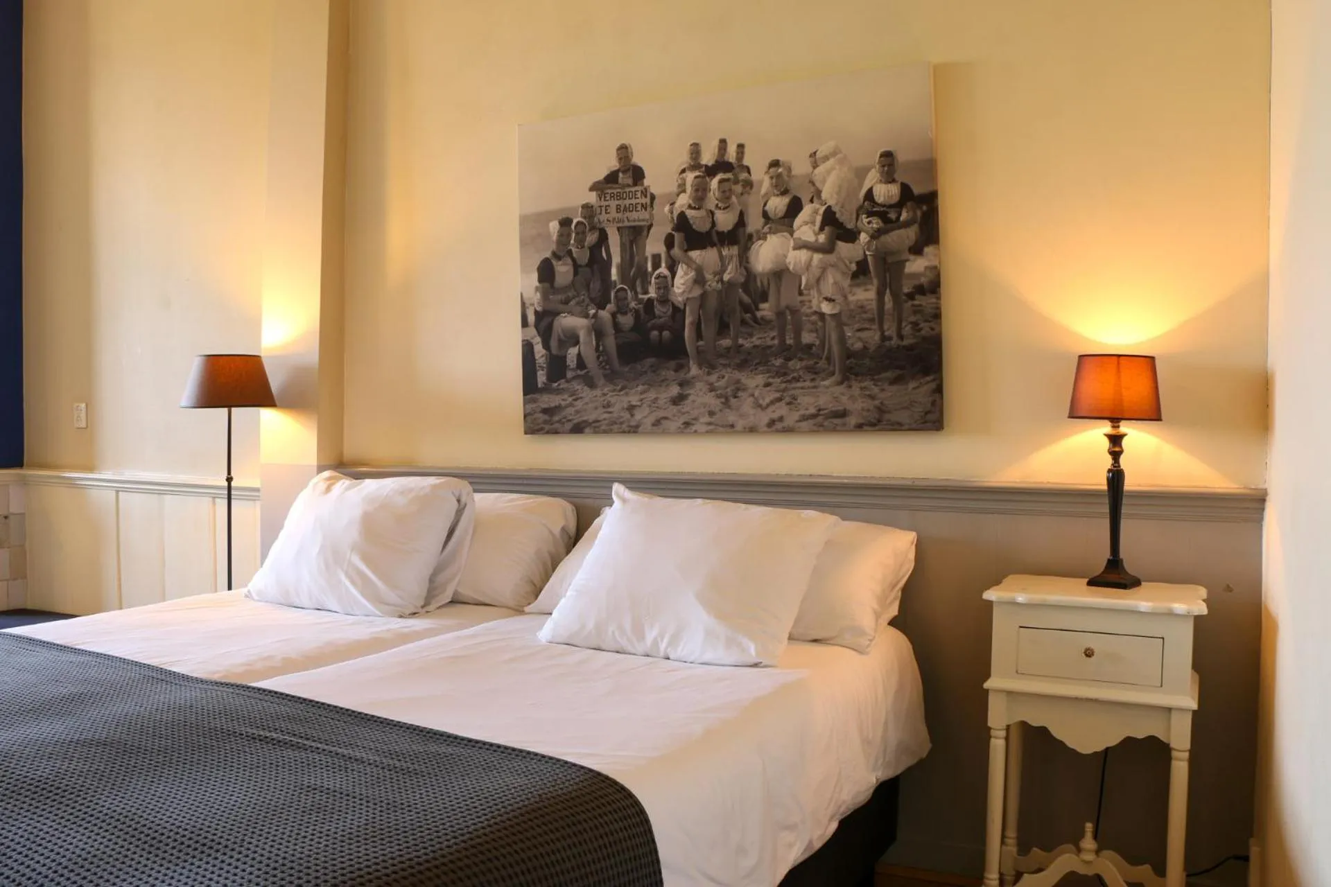 Bed in Auberge de Campveerse Toren