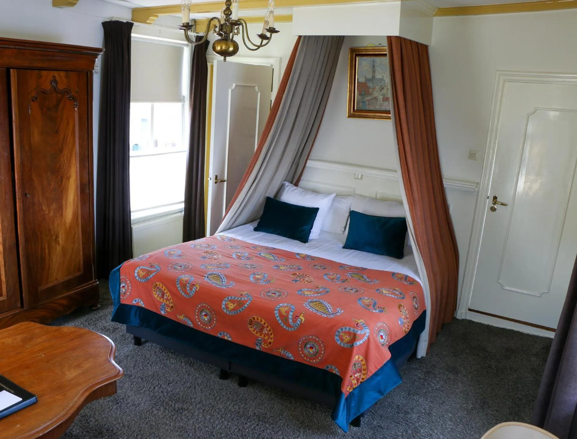 Bed in Auberge de Campveerse Toren