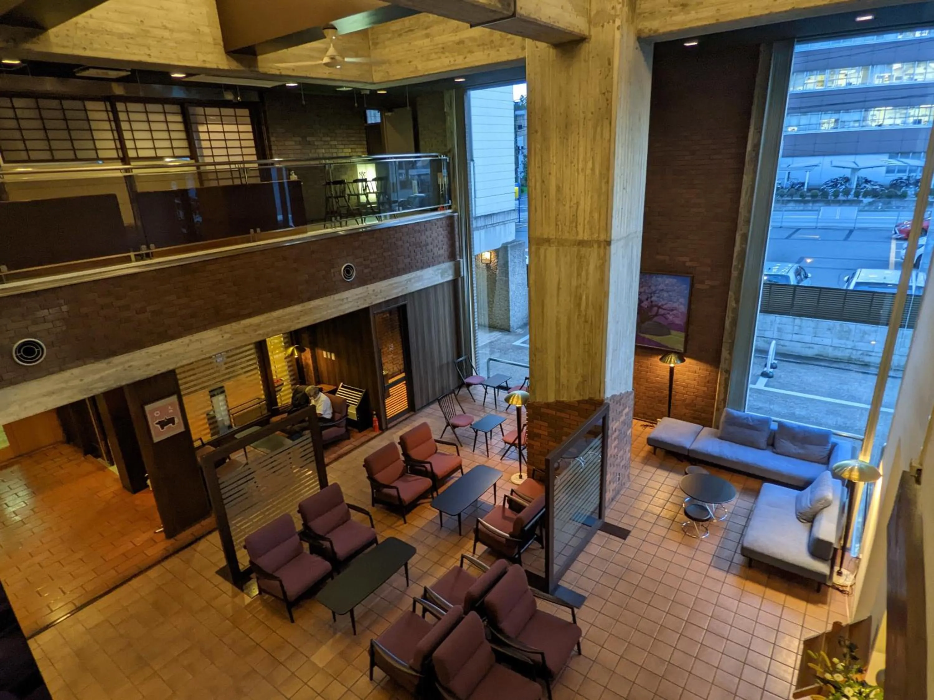 Lobby or reception in Kita Hotel