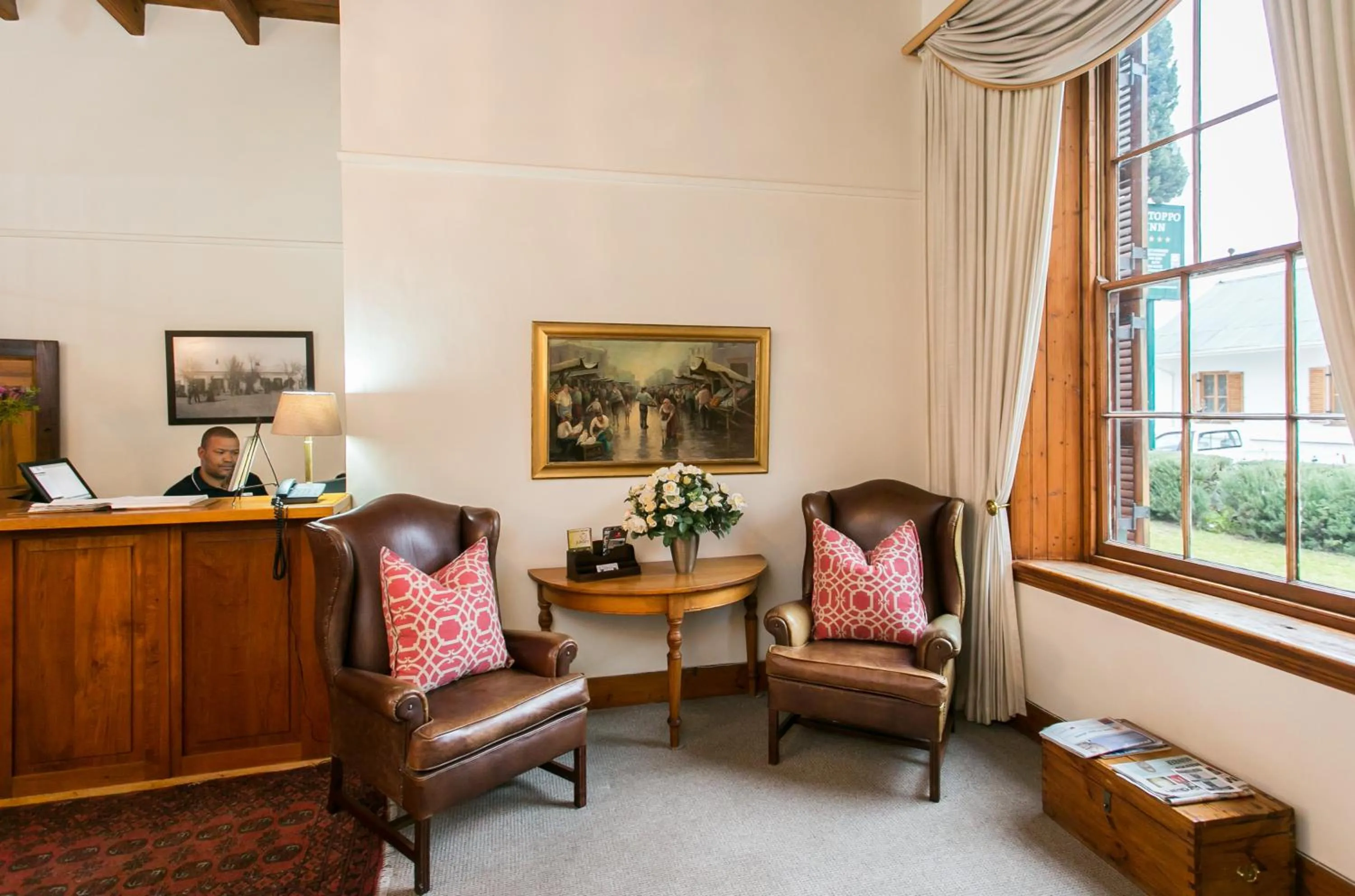 Lobby or reception in Matoppo Inn