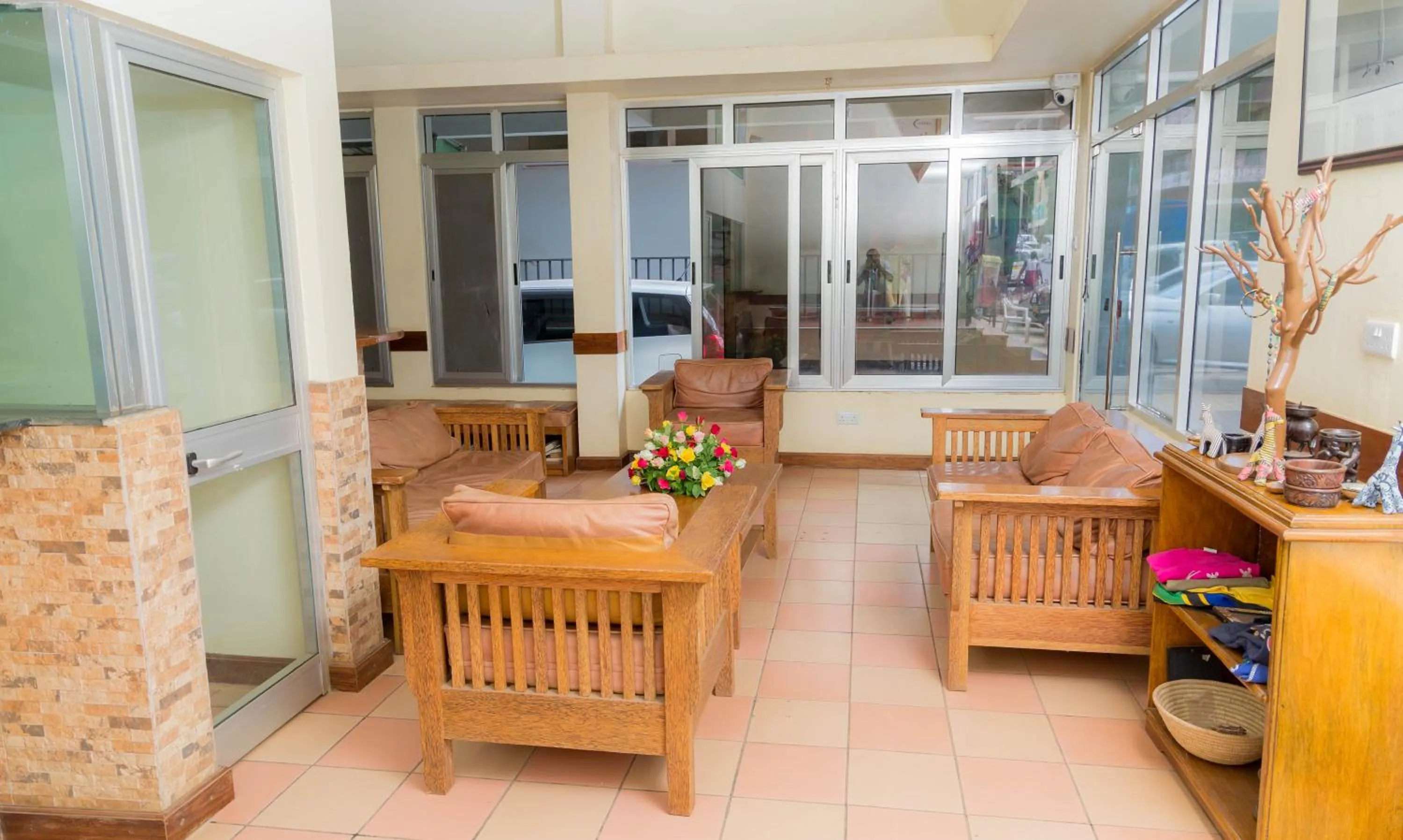 Lobby or reception in Moshi Leopard Hotel