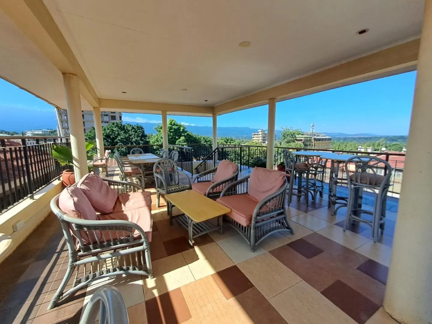 Balcony/Terrace in Moshi Leopard Hotel