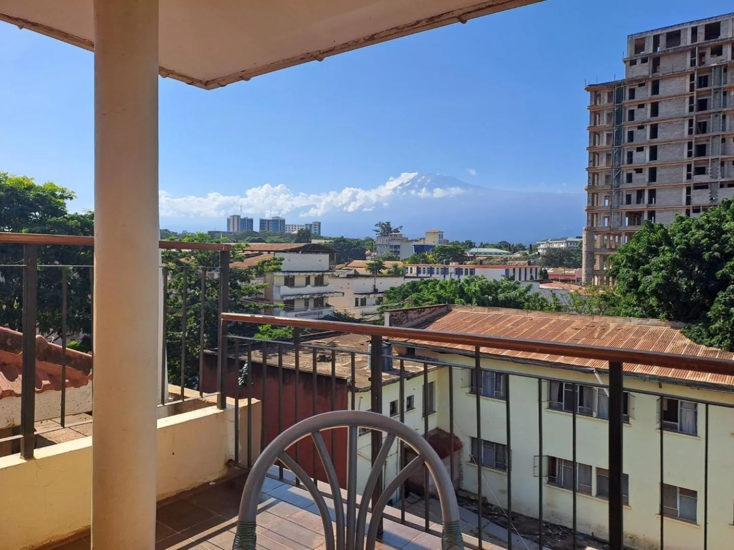 Balcony/Terrace in Moshi Leopard Hotel