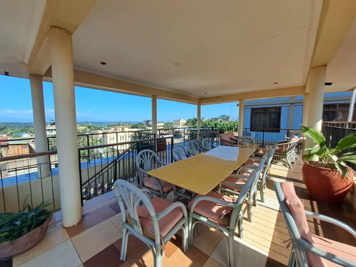 Balcony/Terrace in Moshi Leopard Hotel