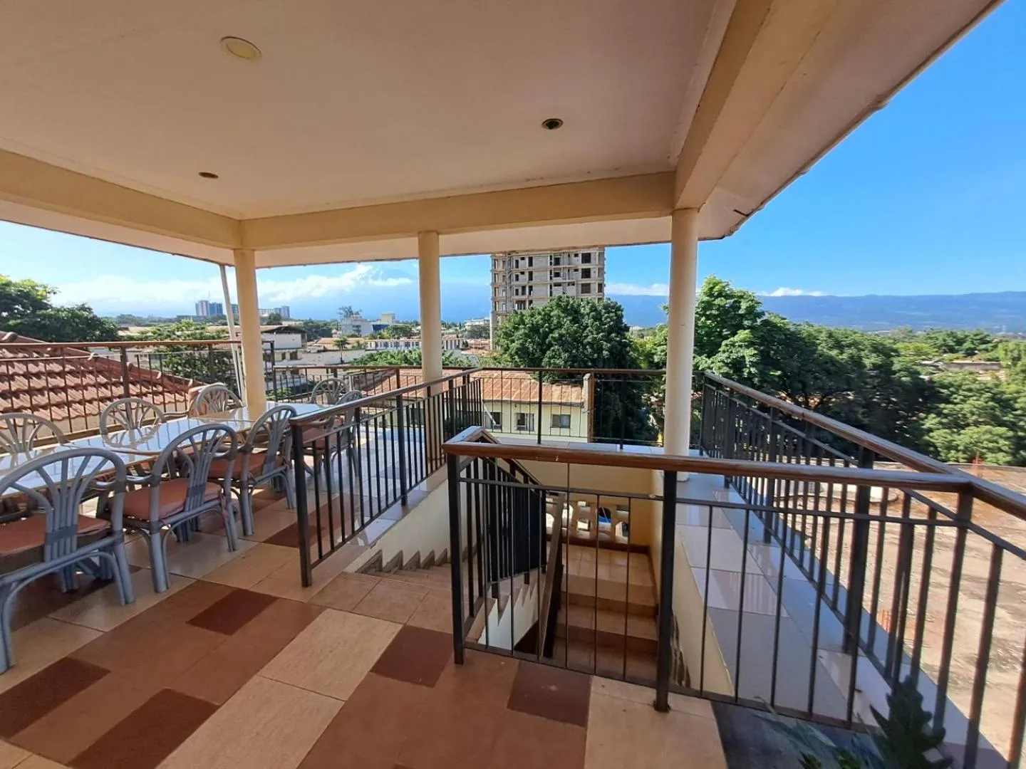Balcony/Terrace in Moshi Leopard Hotel