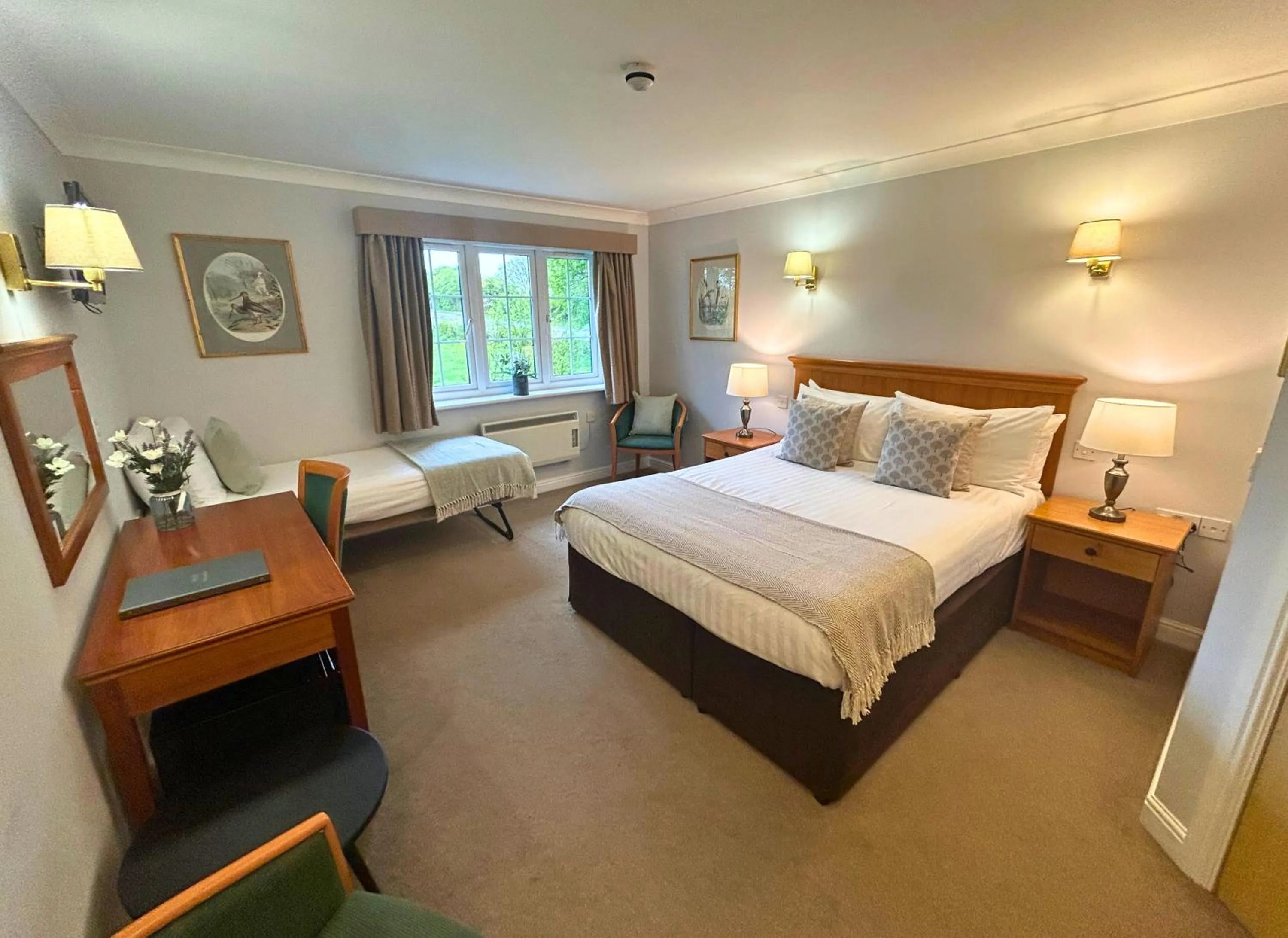 Bed in New Forest Lodge