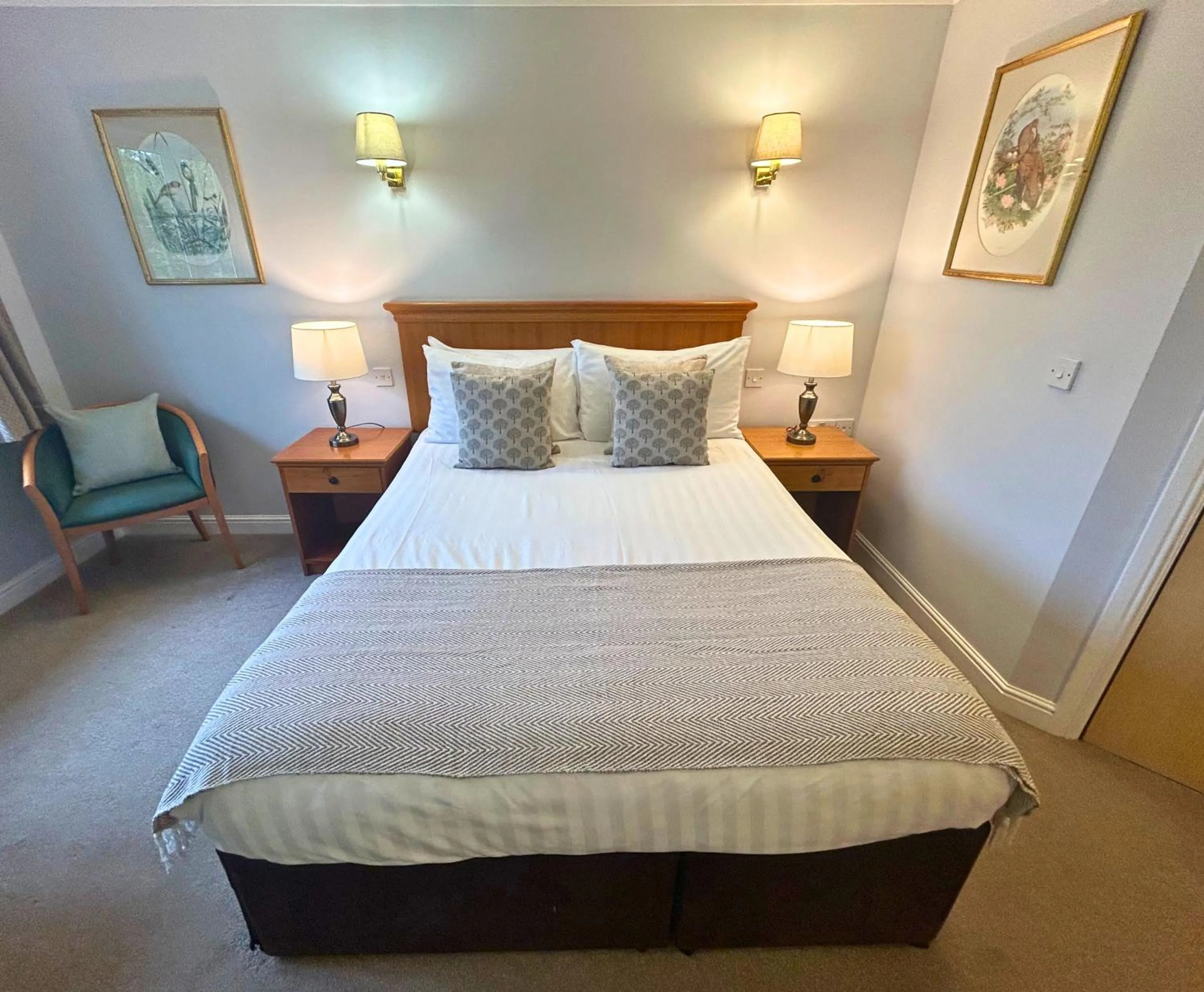 Bed in New Forest Lodge