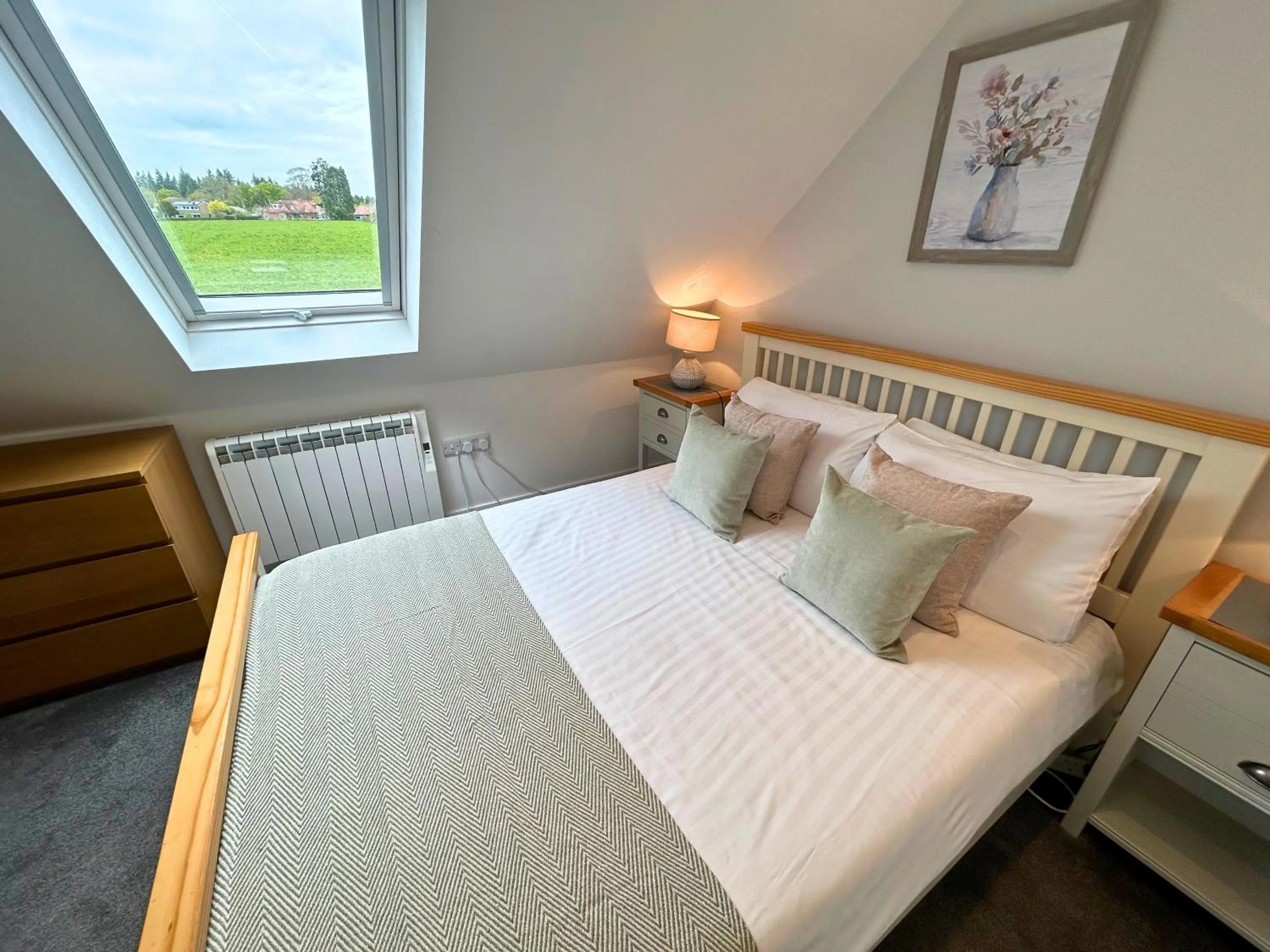 Bed in New Forest Lodge