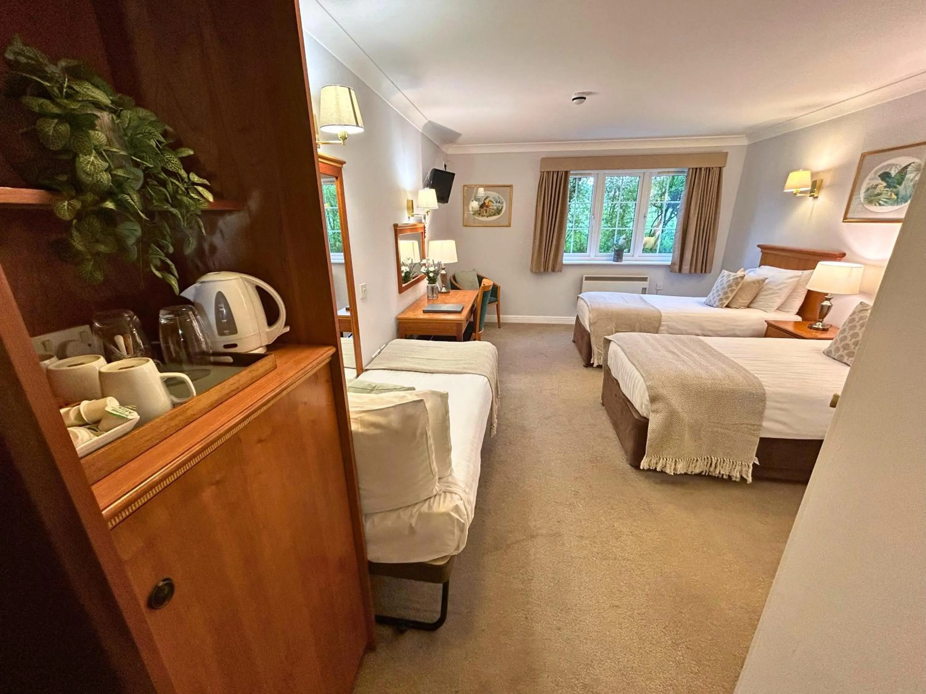 Bed in New Forest Lodge