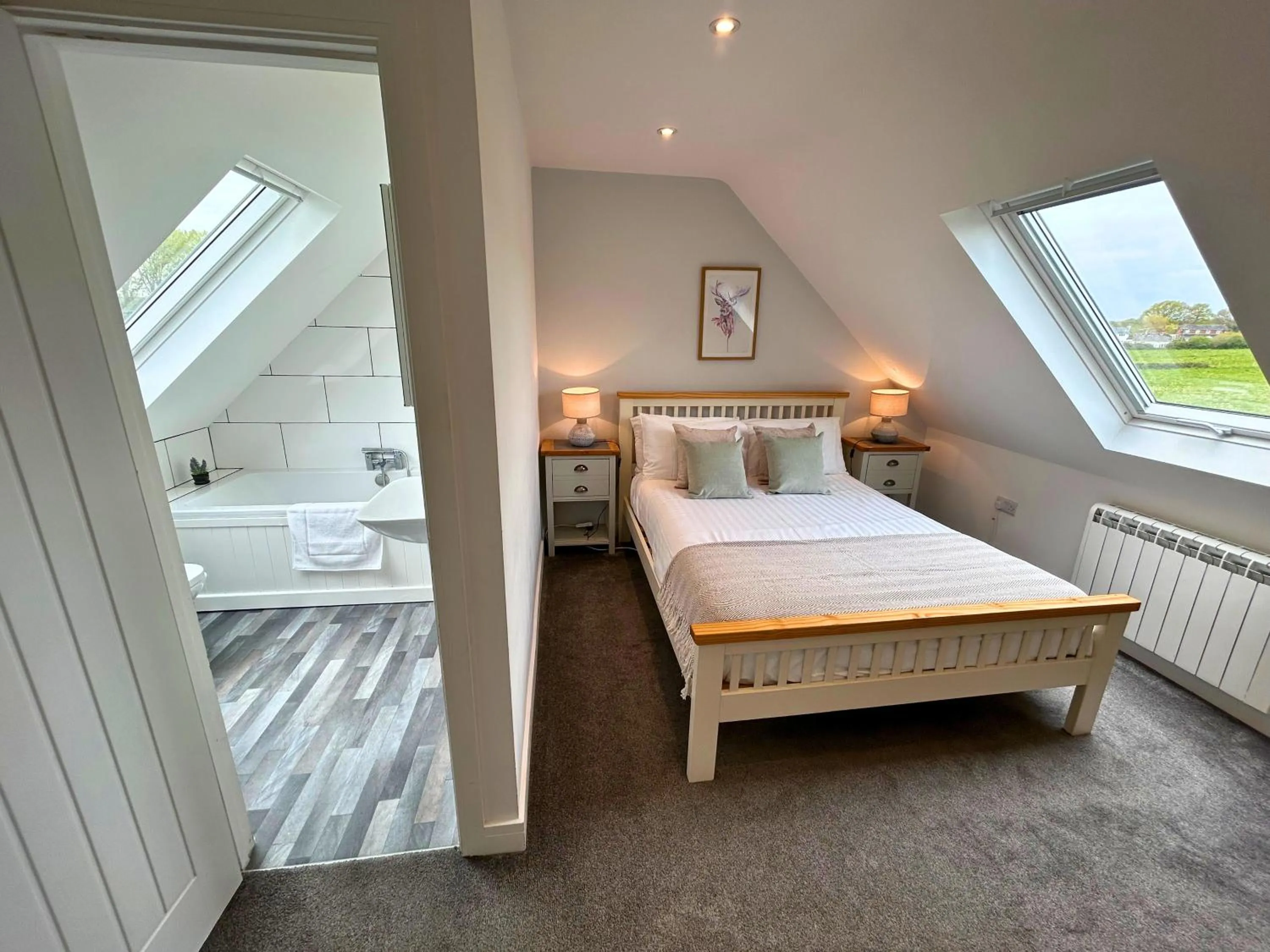 Bed in New Forest Lodge