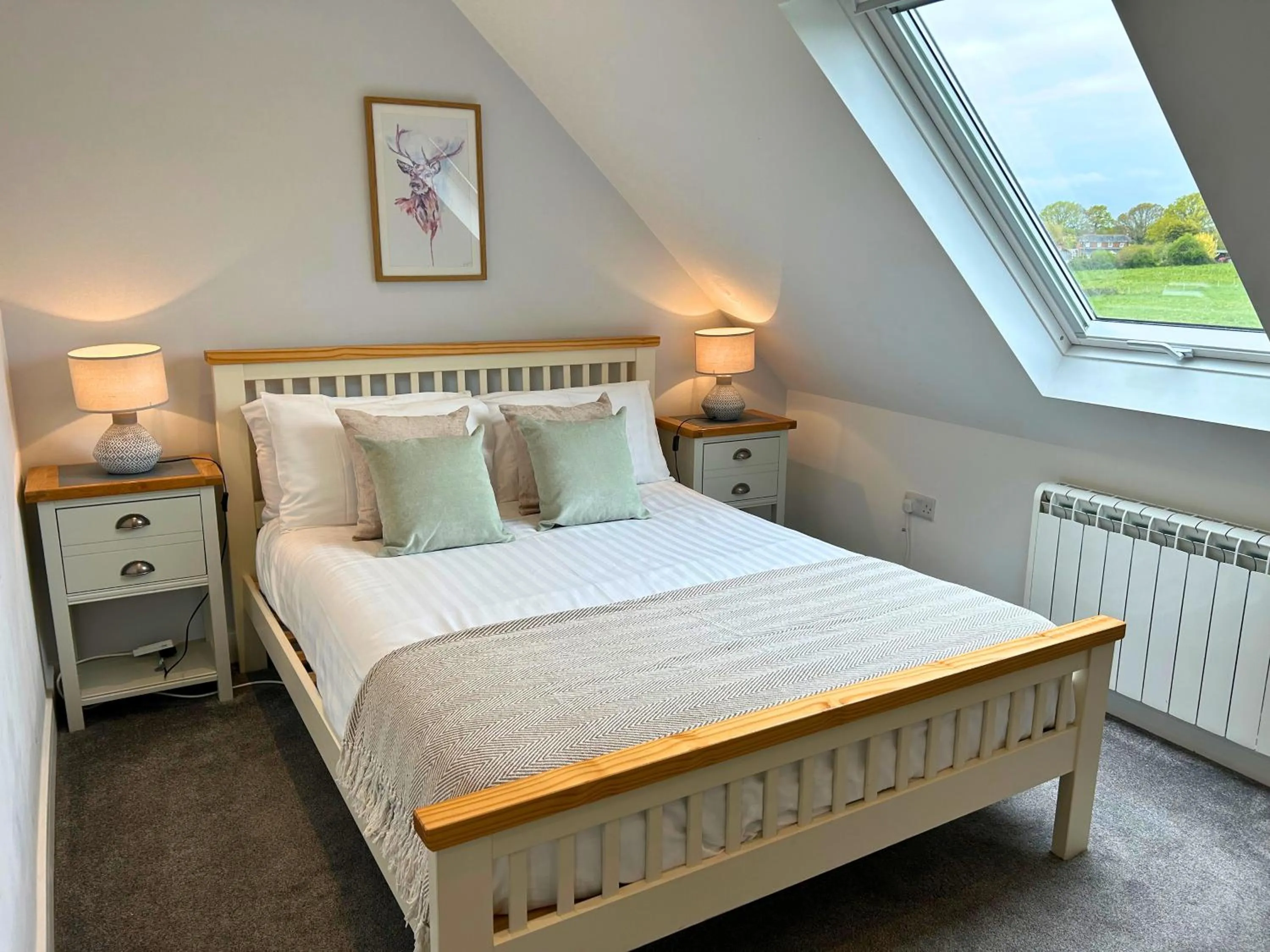 Bed in New Forest Lodge